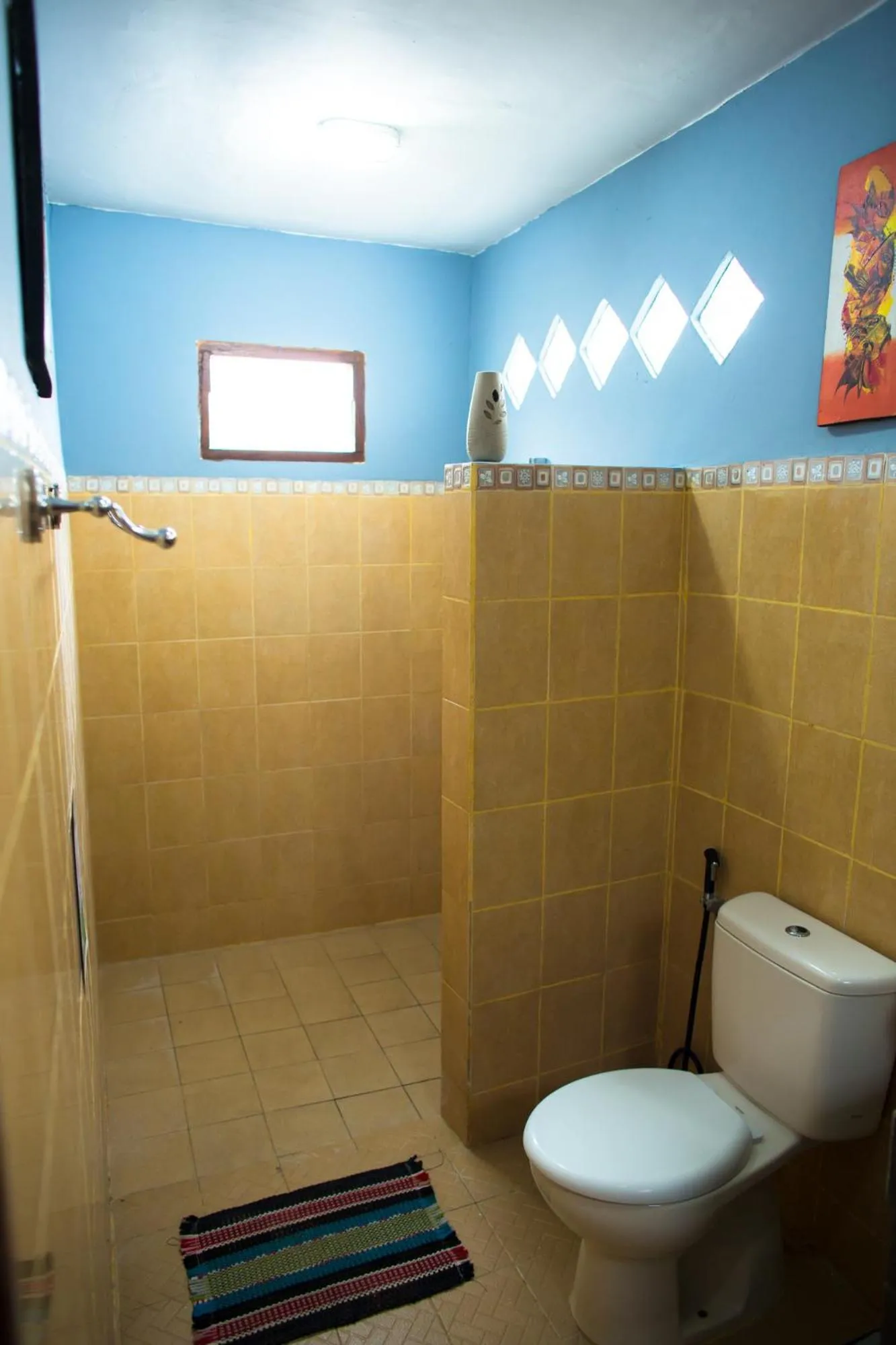 Shower in Mandalika Cottage