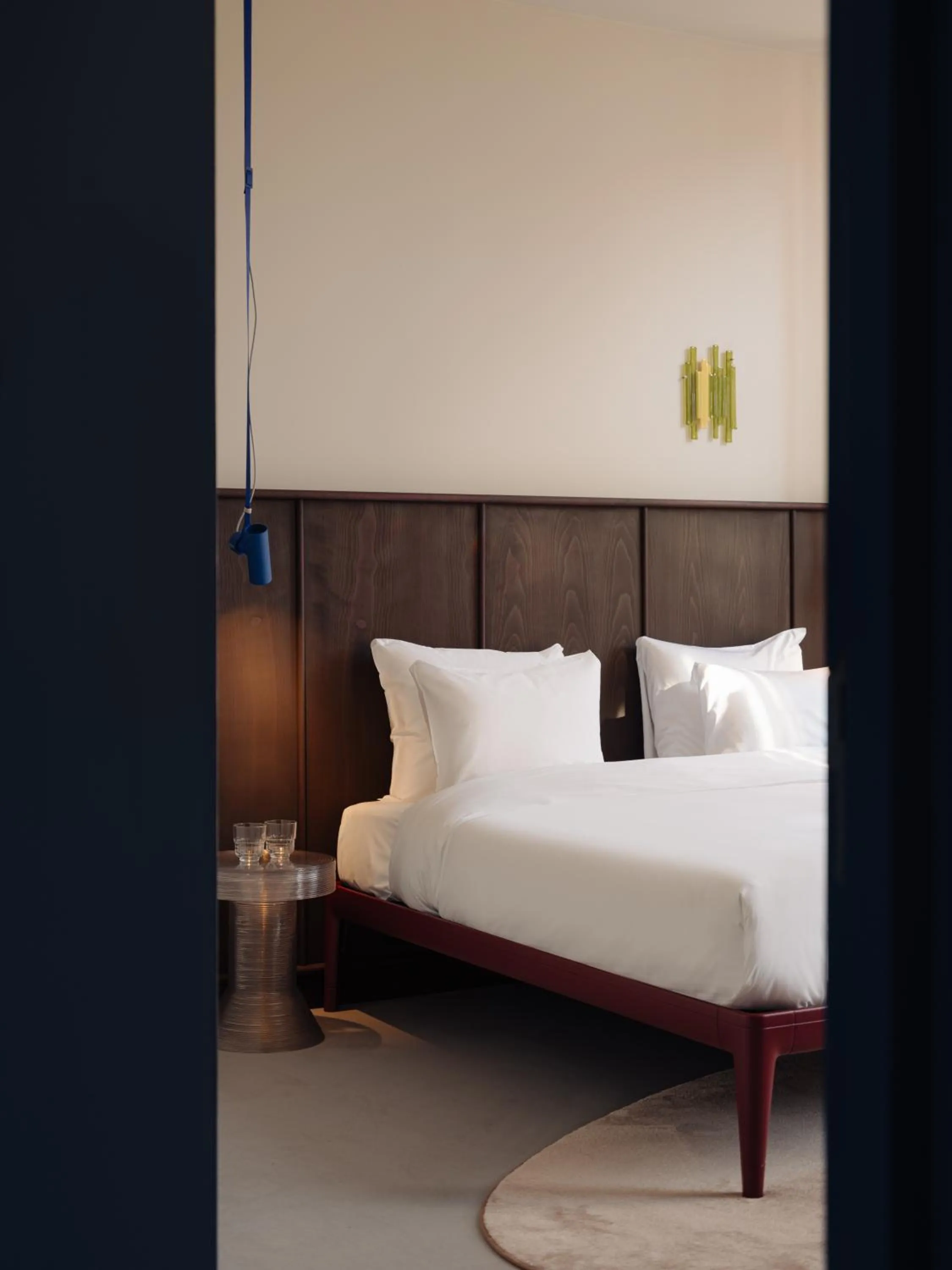 Bed in Conscious Hotel Oudegracht