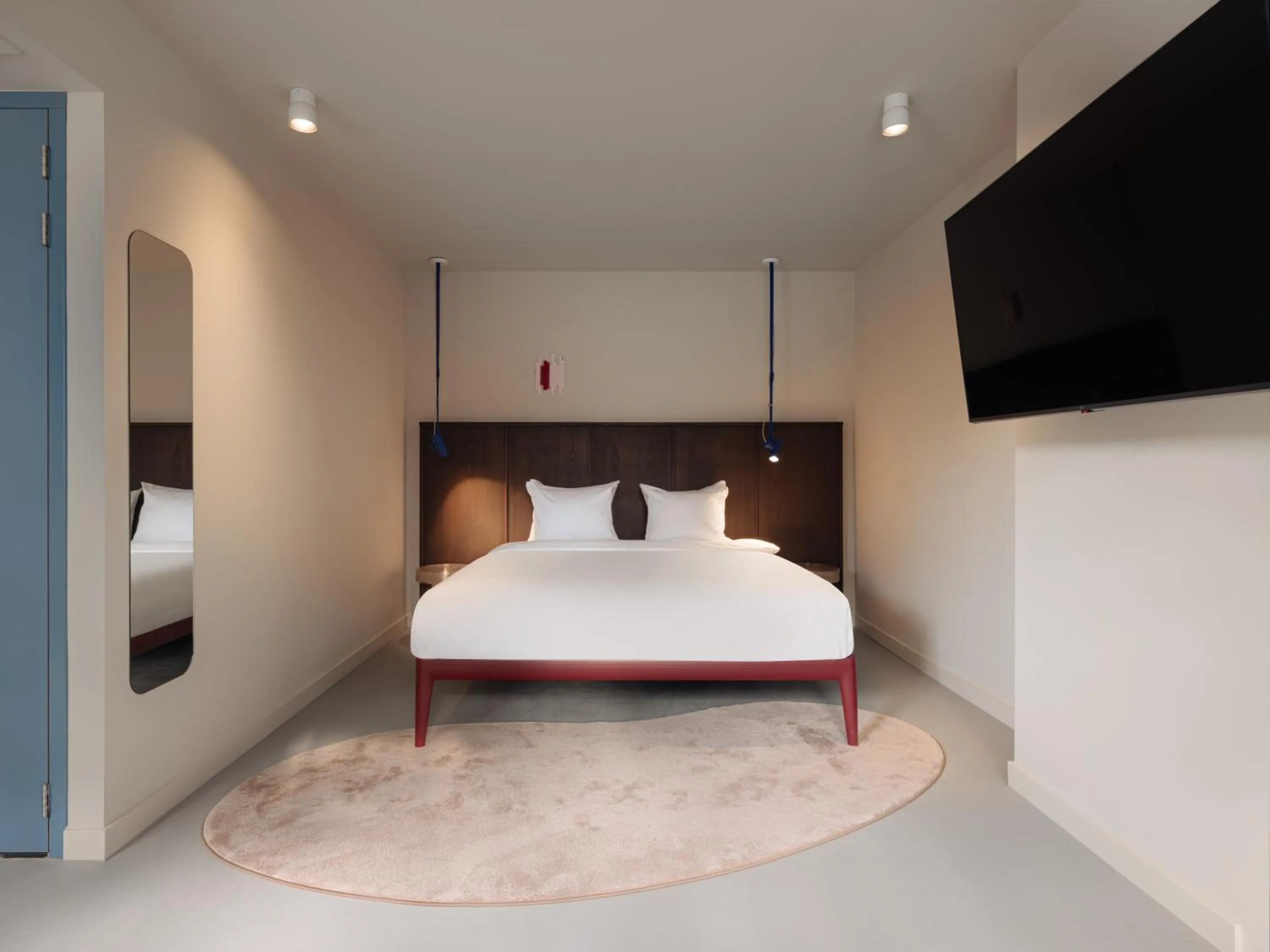 Bed in Conscious Hotel Oudegracht