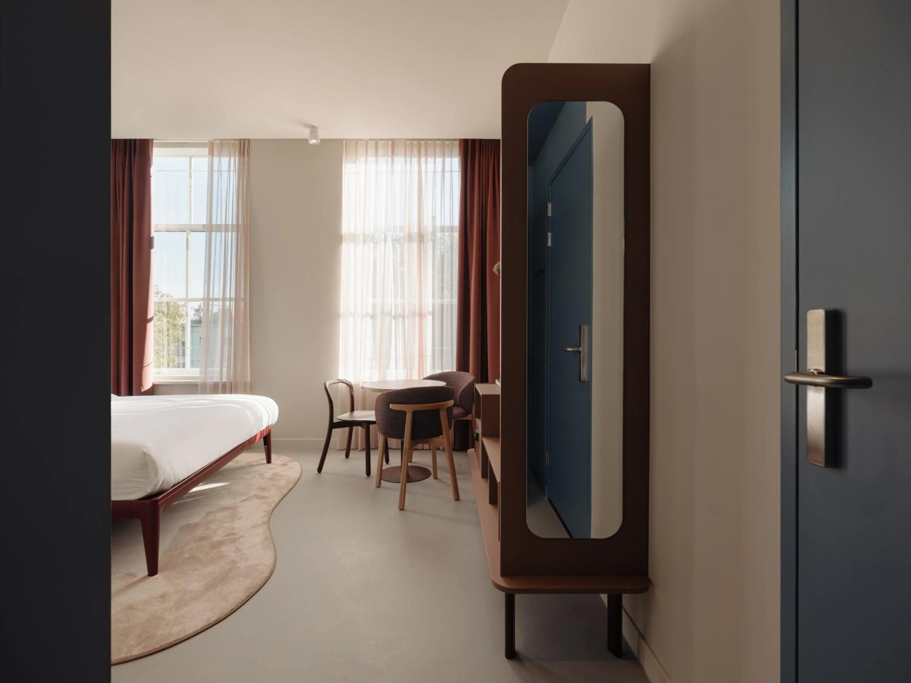 Bed in Conscious Hotel Oudegracht