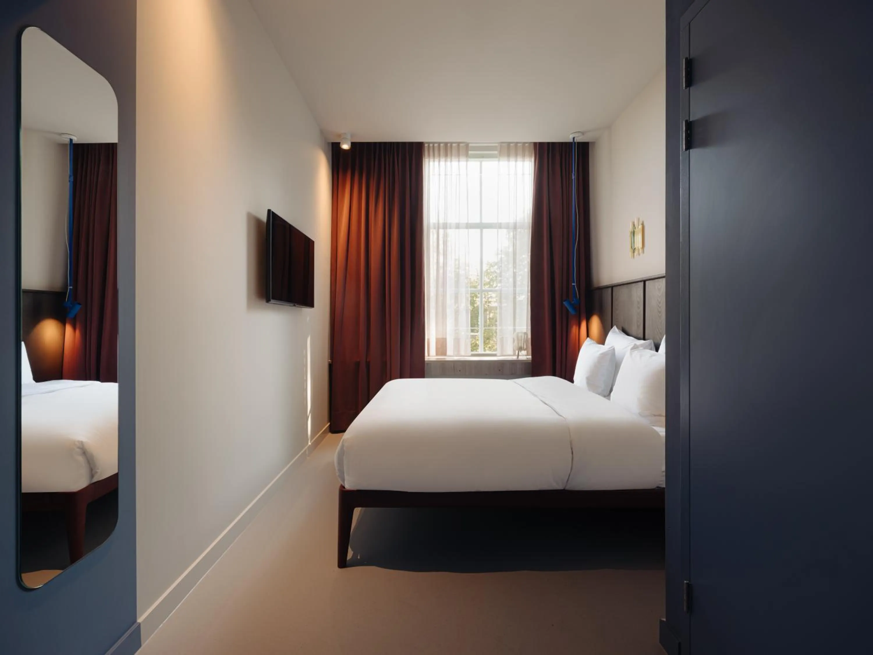 Bed in Conscious Hotel Oudegracht