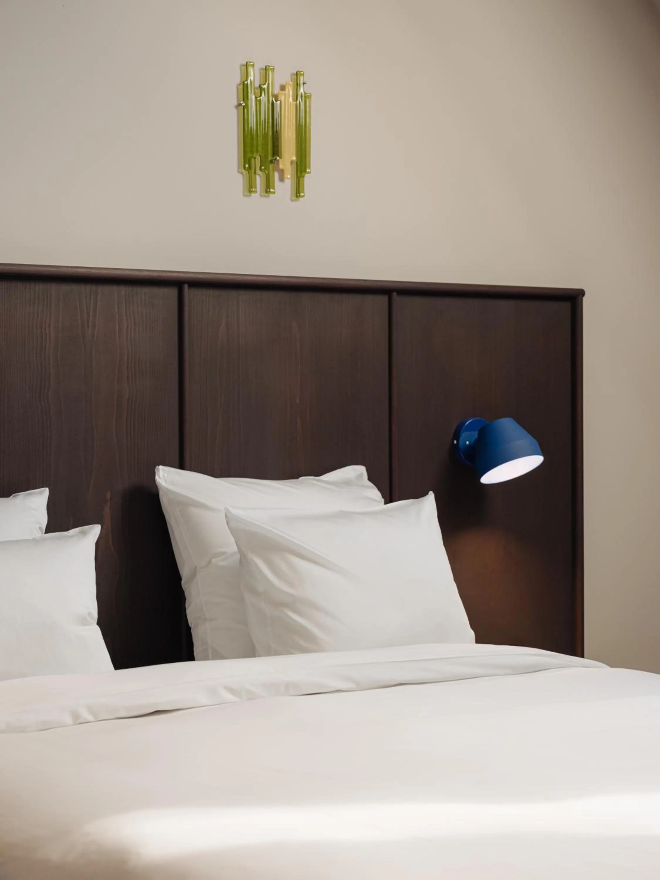 Bed in Conscious Hotel Oudegracht