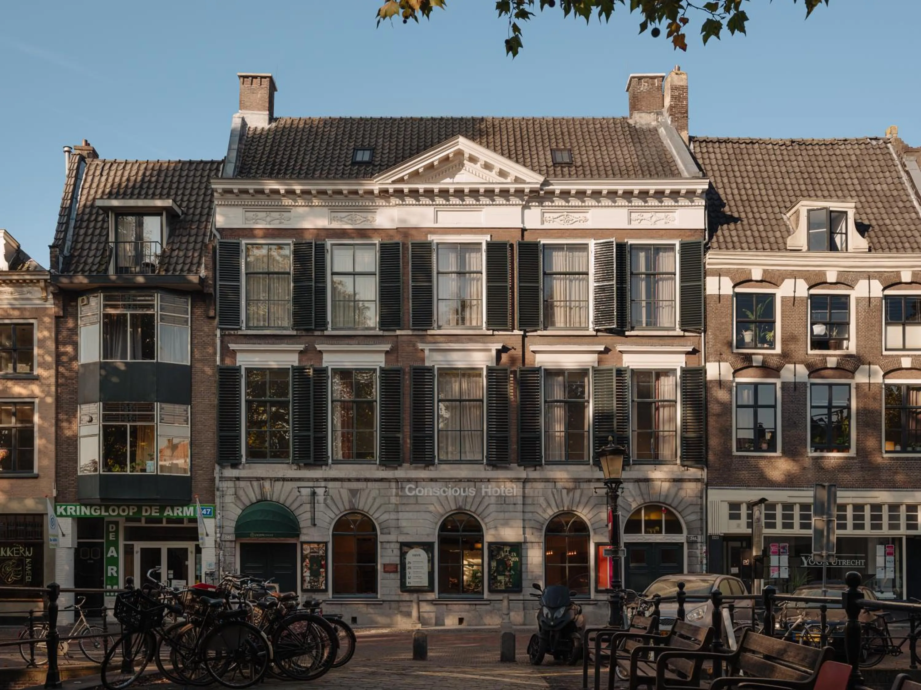 Property building in Conscious Hotel Oudegracht