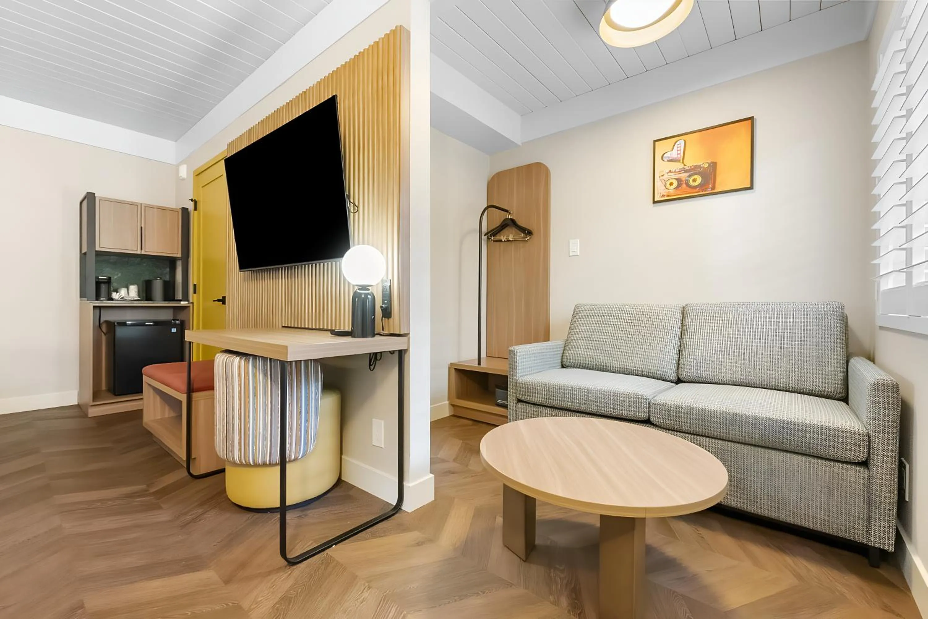 Seating area in Star Motel