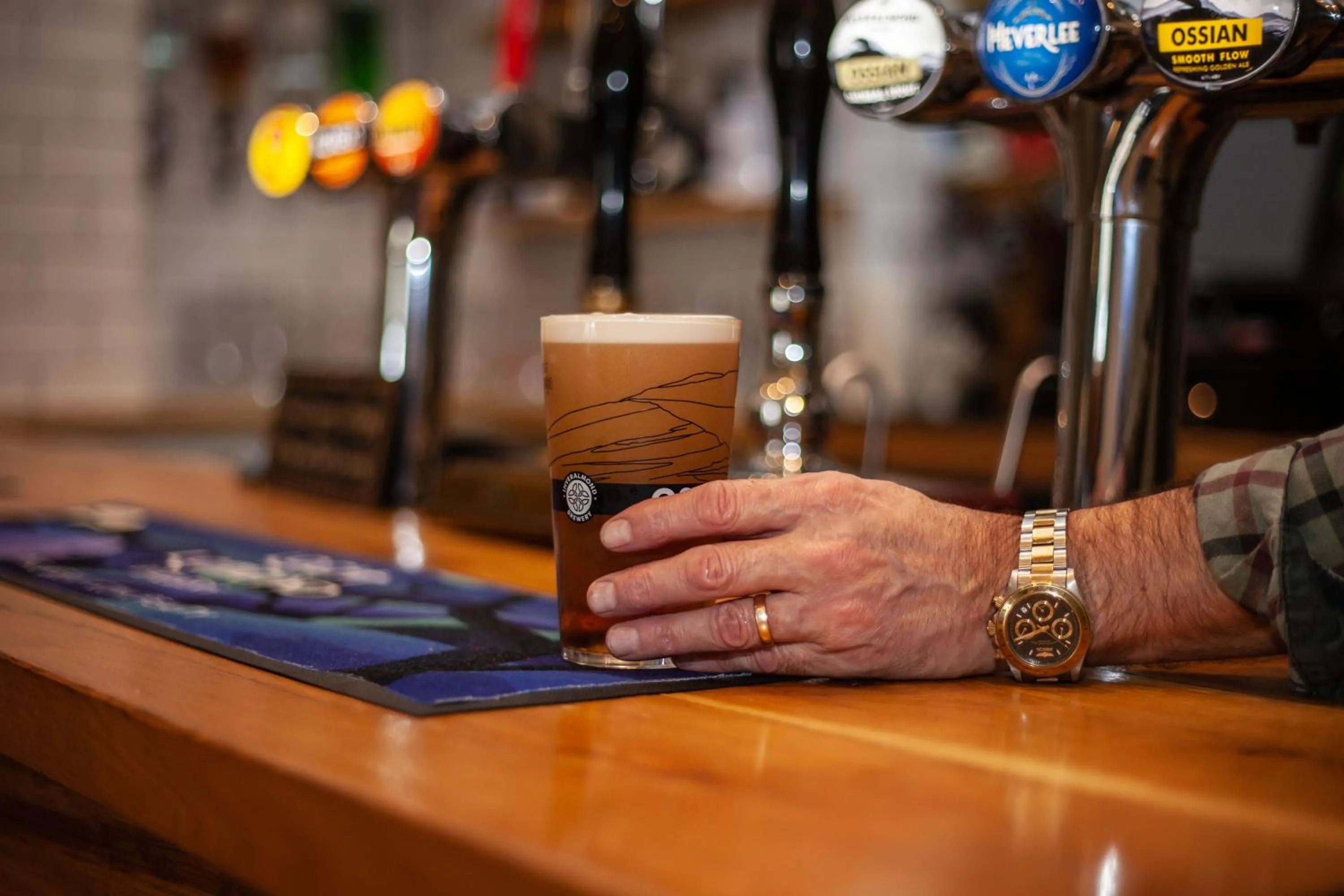 Food and drinks in The Courie Inn