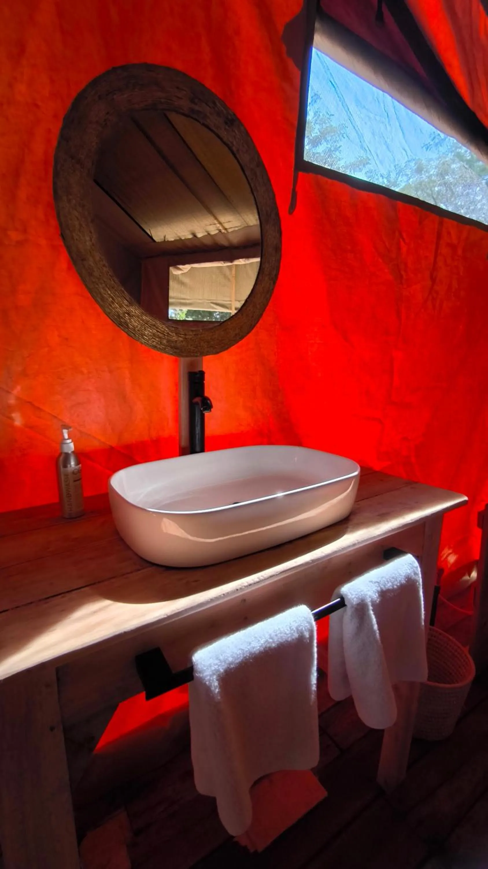 Bathroom in Julia's River Camp