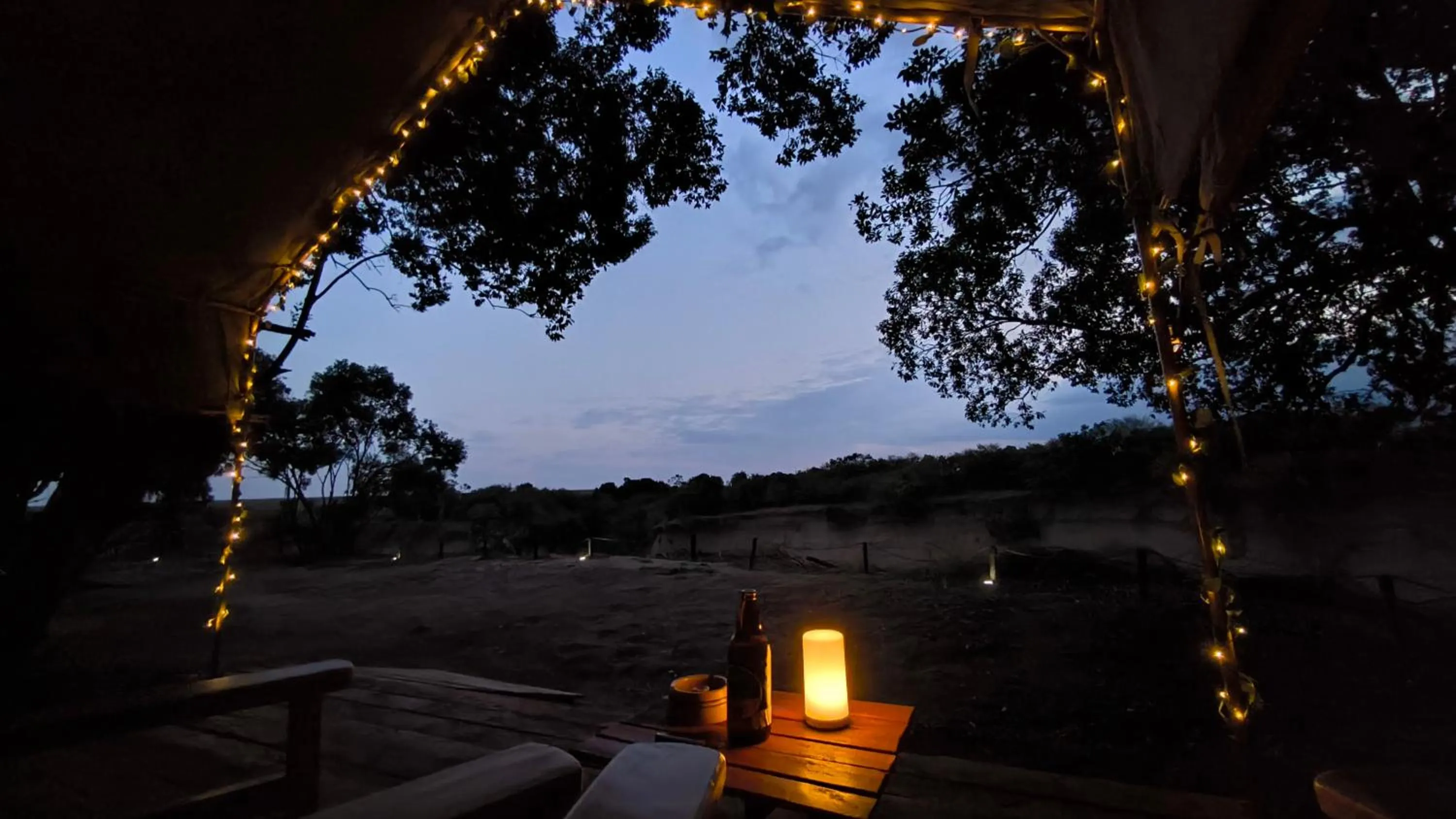 Night in Julia's River Camp