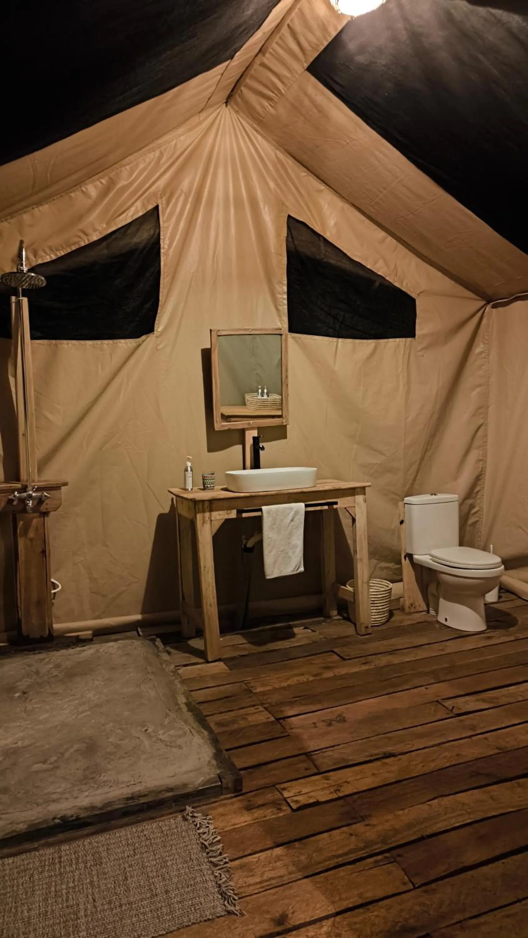 Toilet in Julia's River Camp