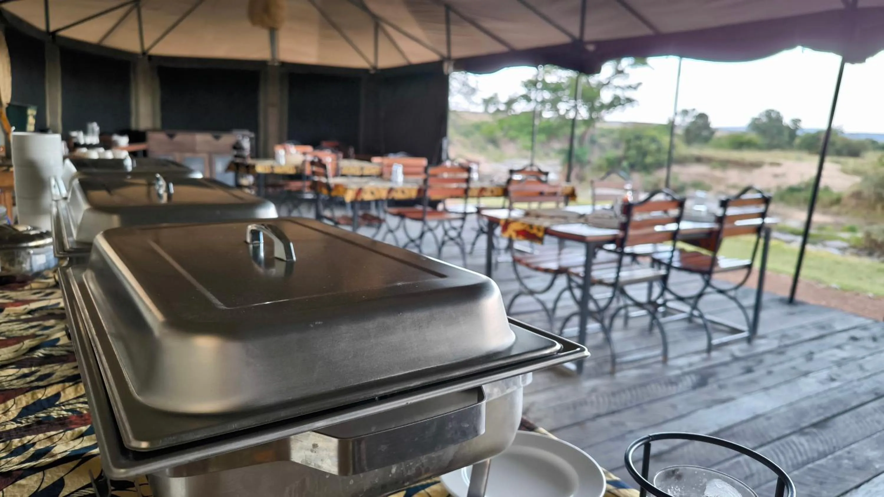 Lounge or bar in Julia's River Camp