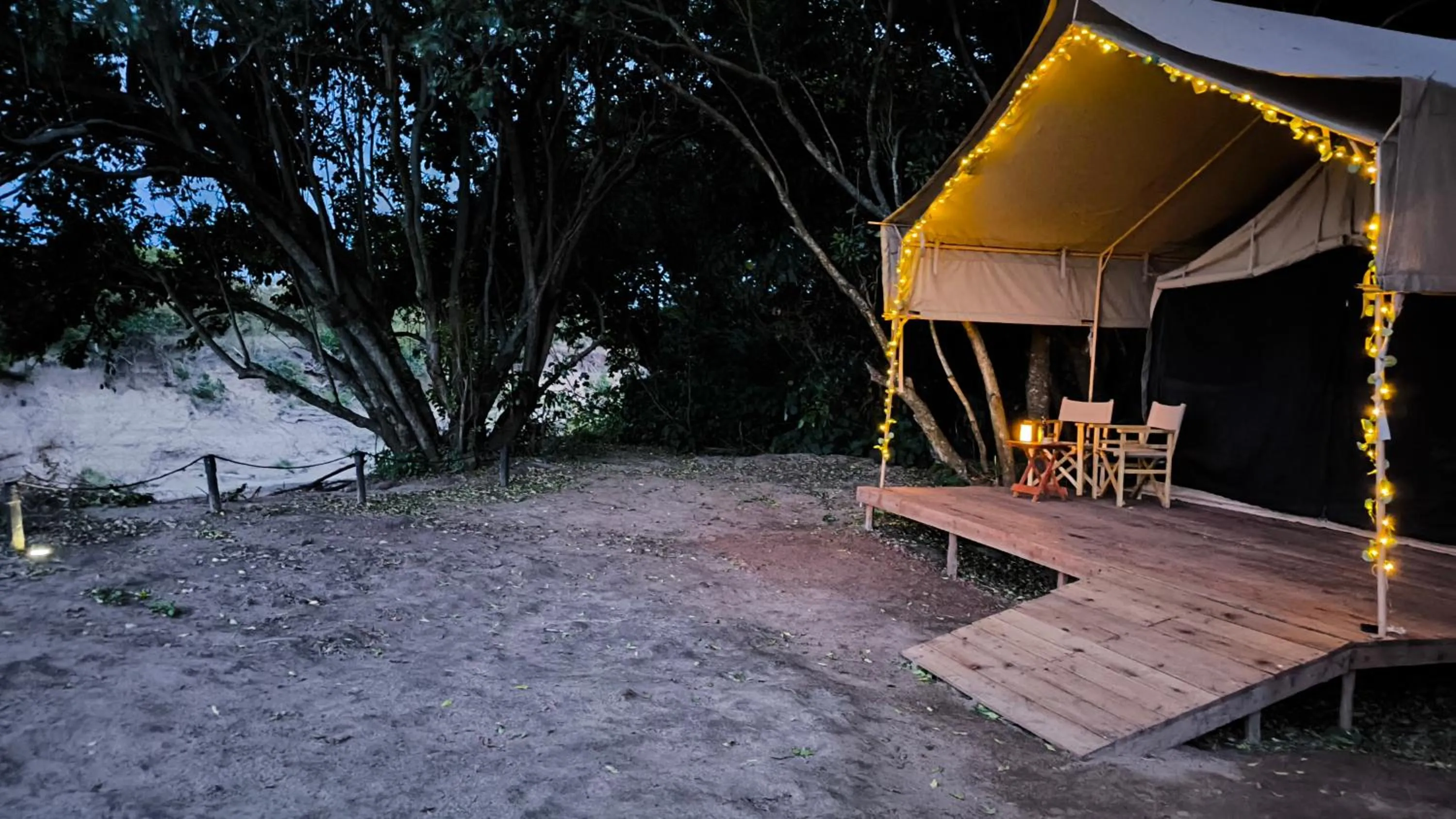 Night in Julia's River Camp