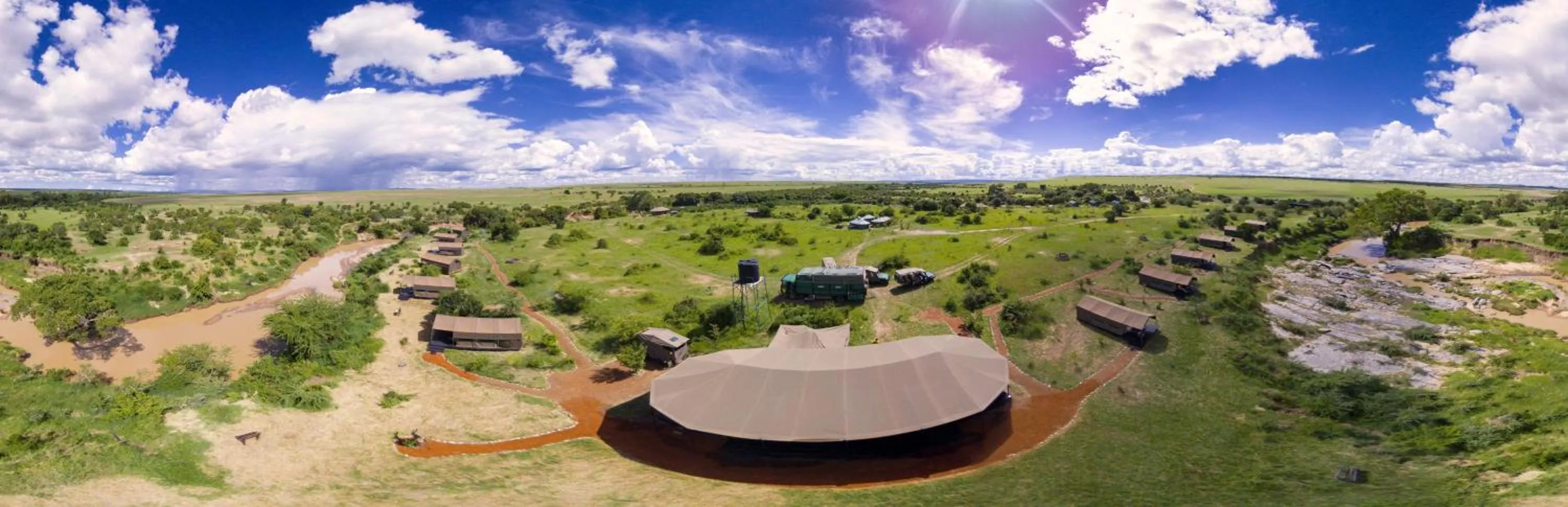 Patio in Julia's River Camp