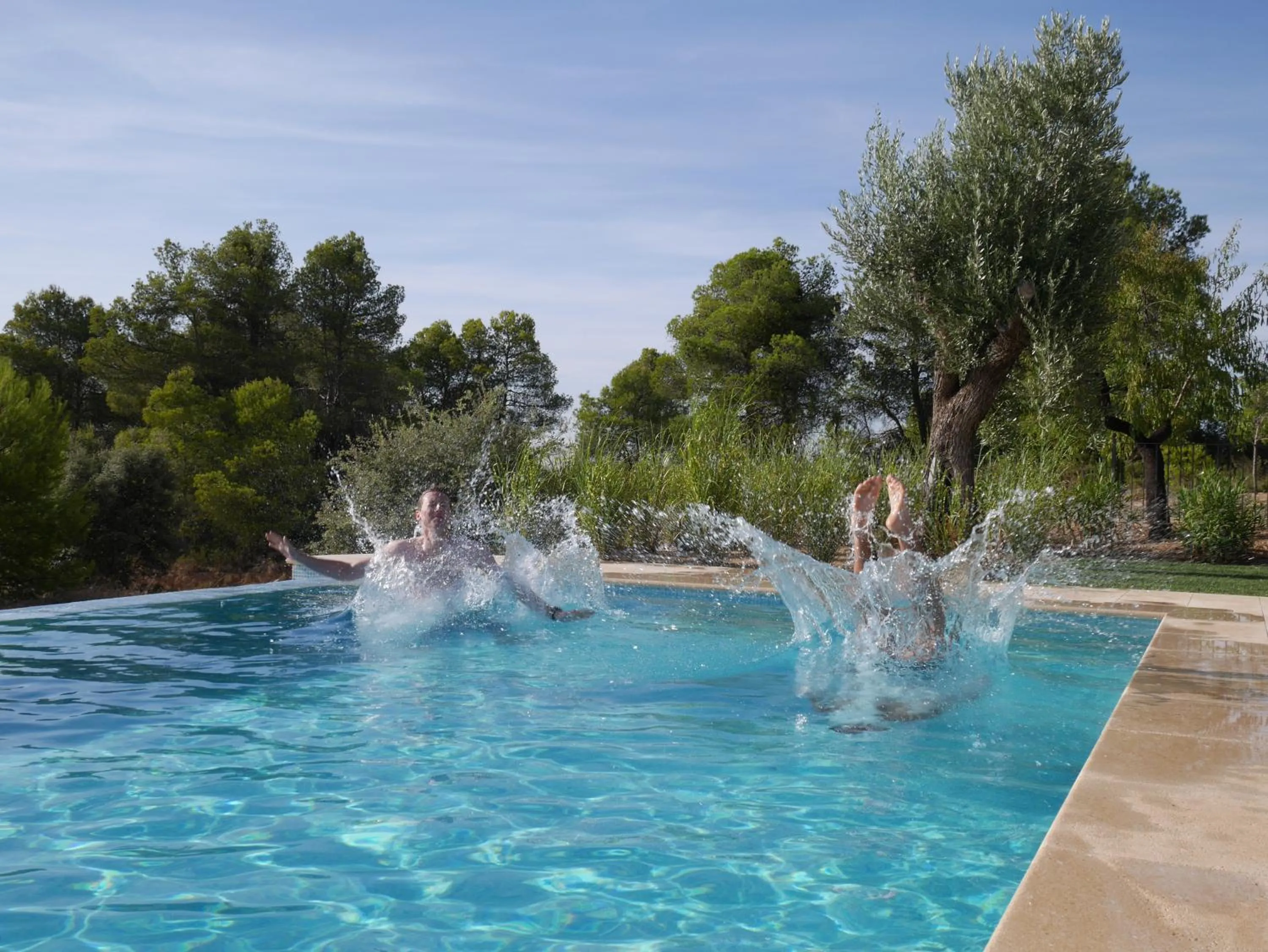 Swimming pool in Hotel Mas de la Costa ****