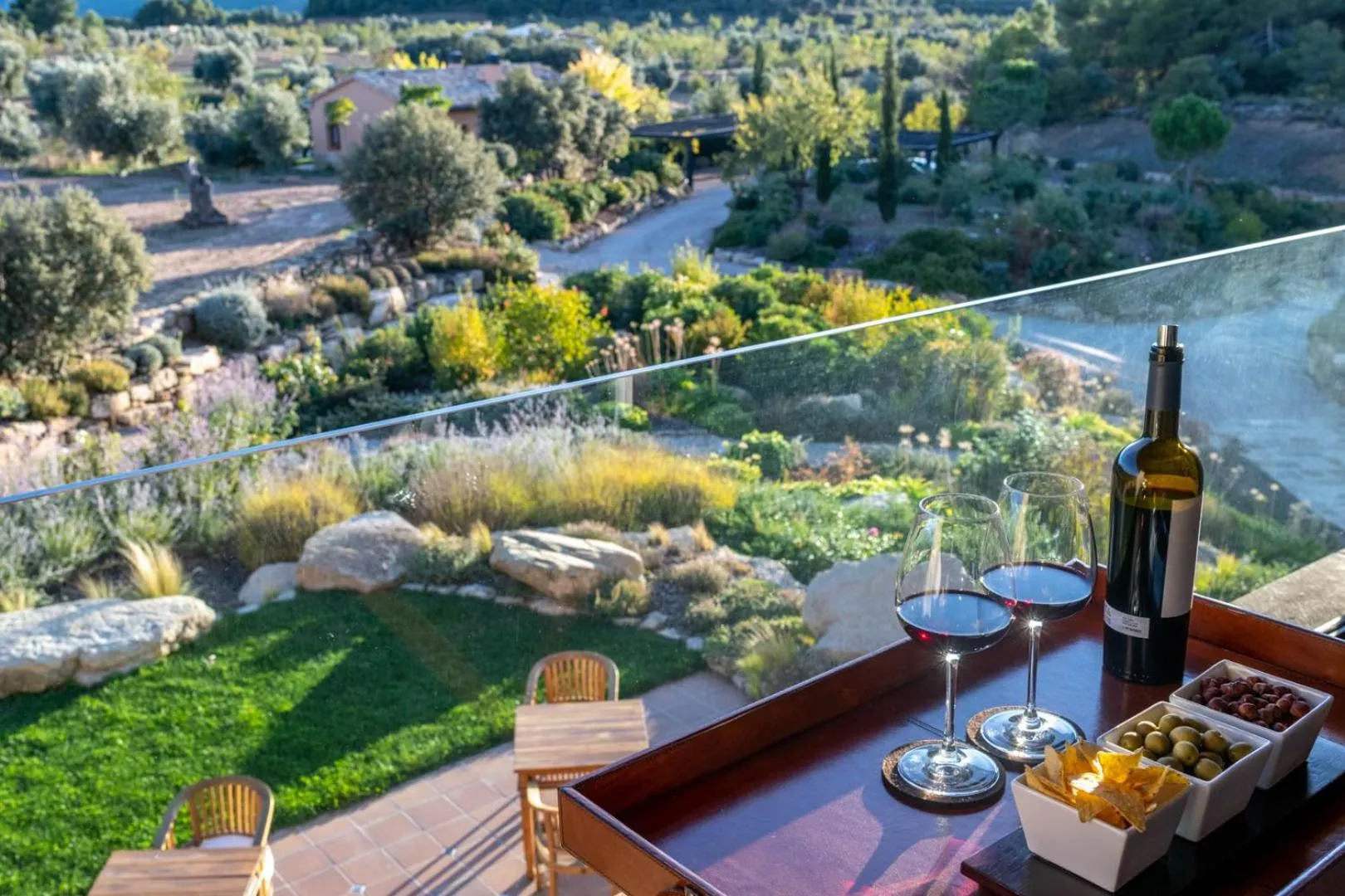 Balcony/Terrace in Hotel Mas de la Costa ****