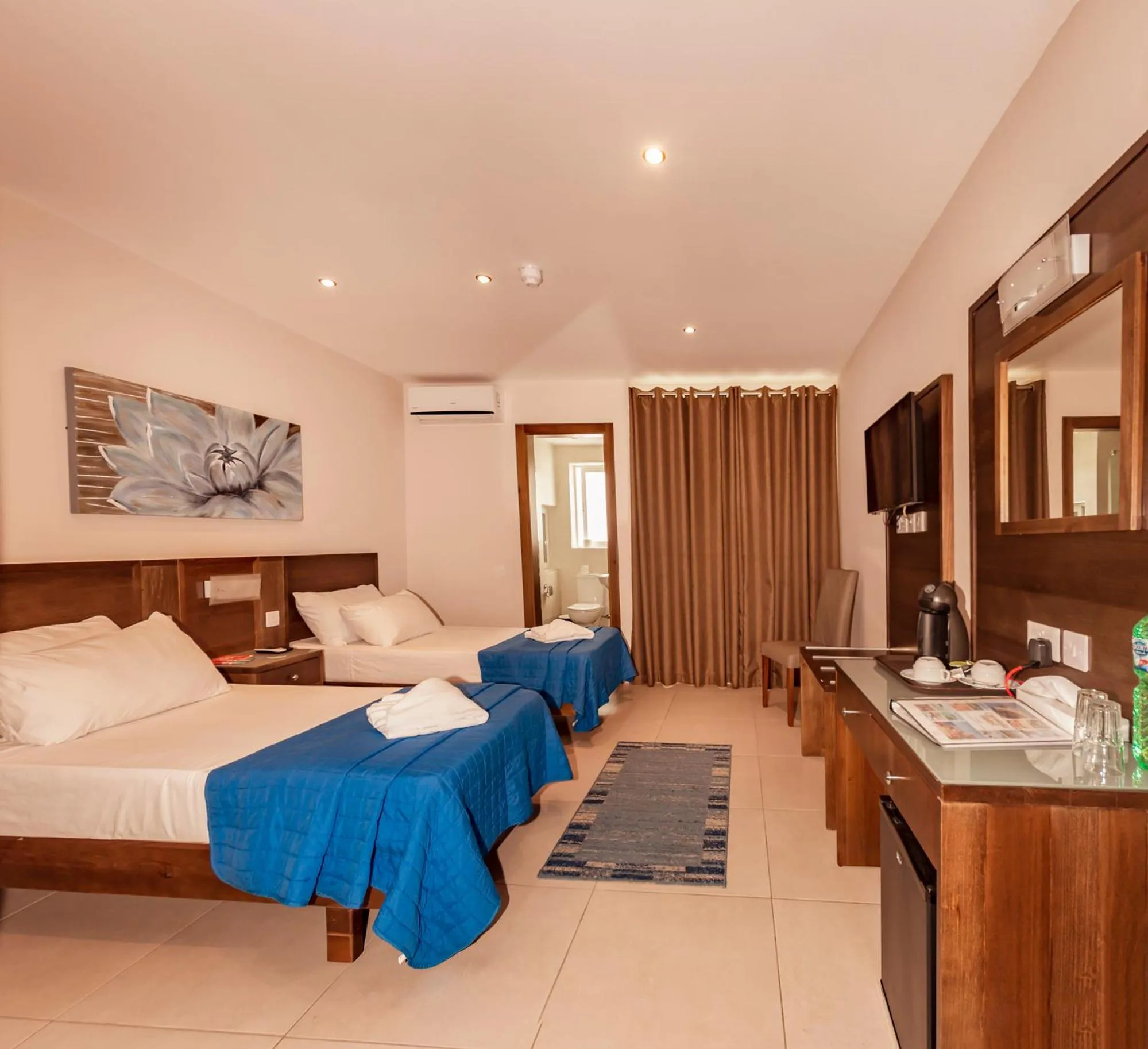 Bed in Cerviola Hotel