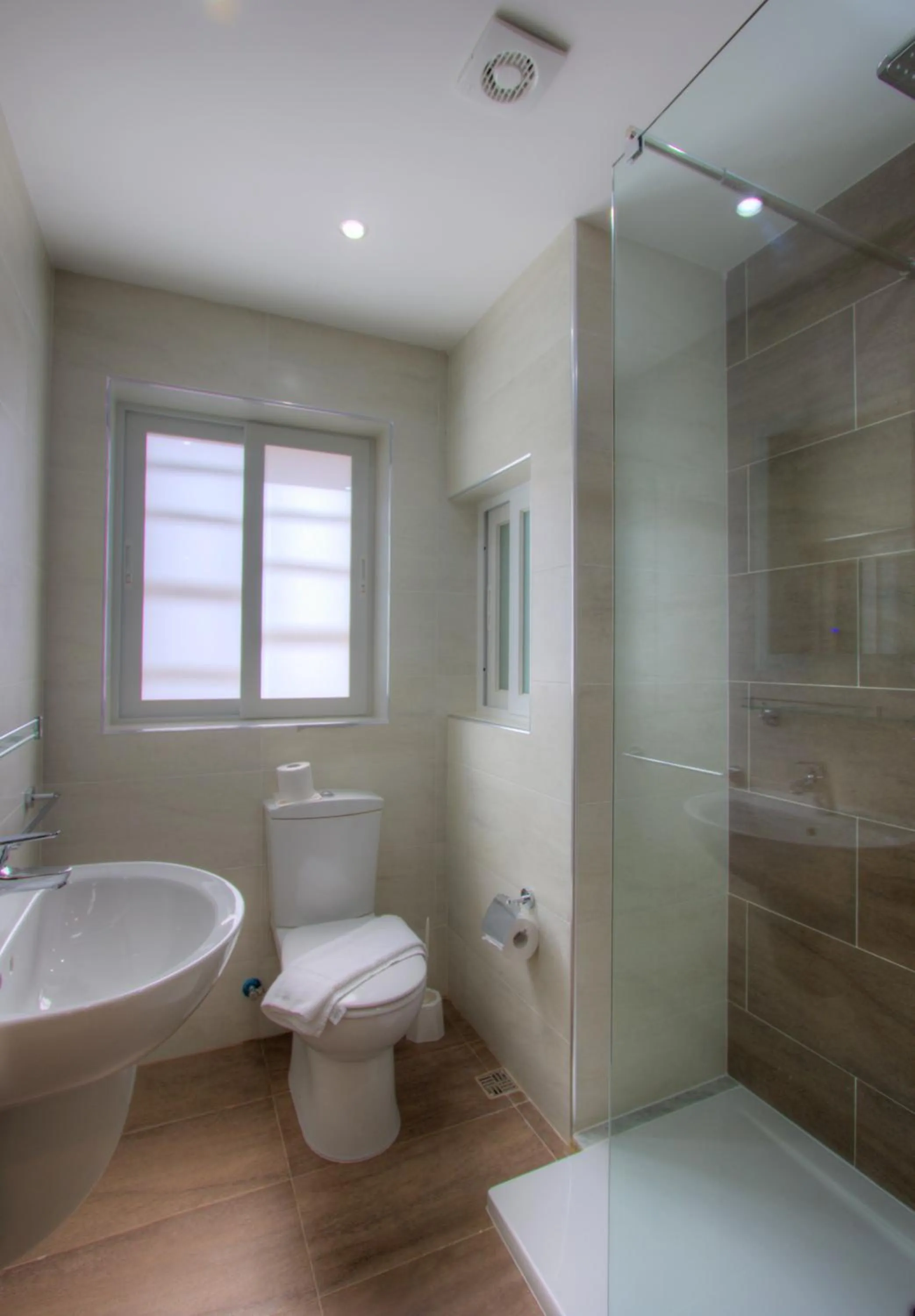 Shower in Cerviola Hotel