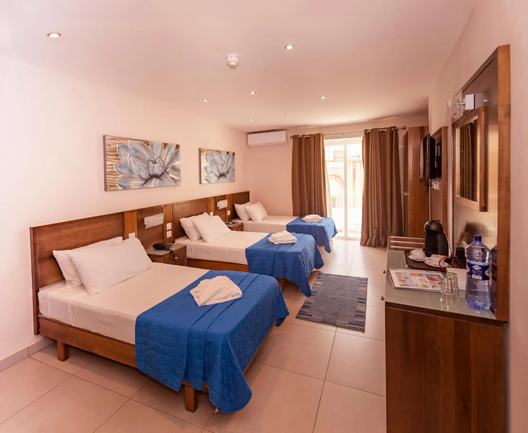 Bed in Cerviola Hotel