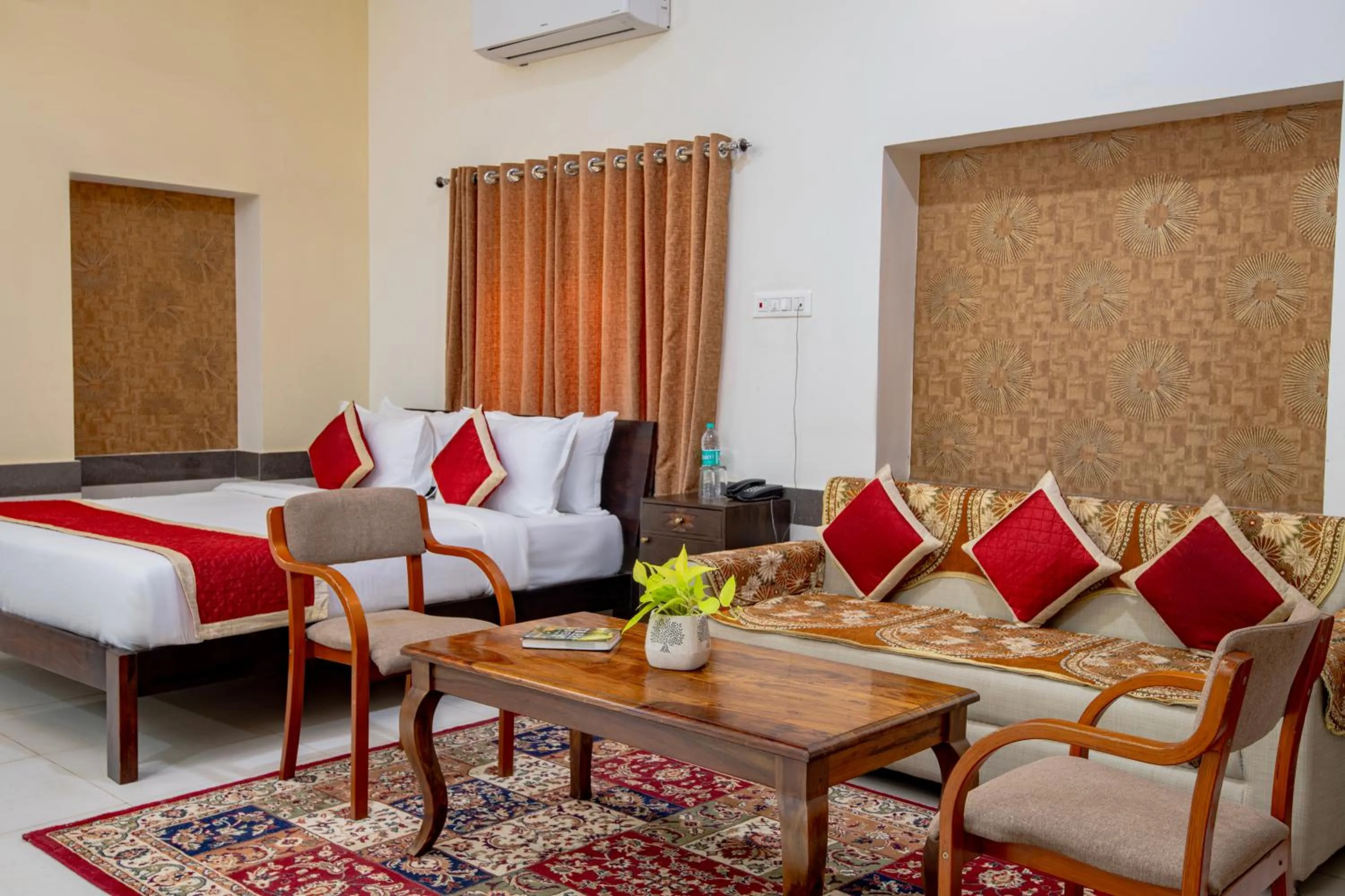 Seating area in Deora Resort and Hotel