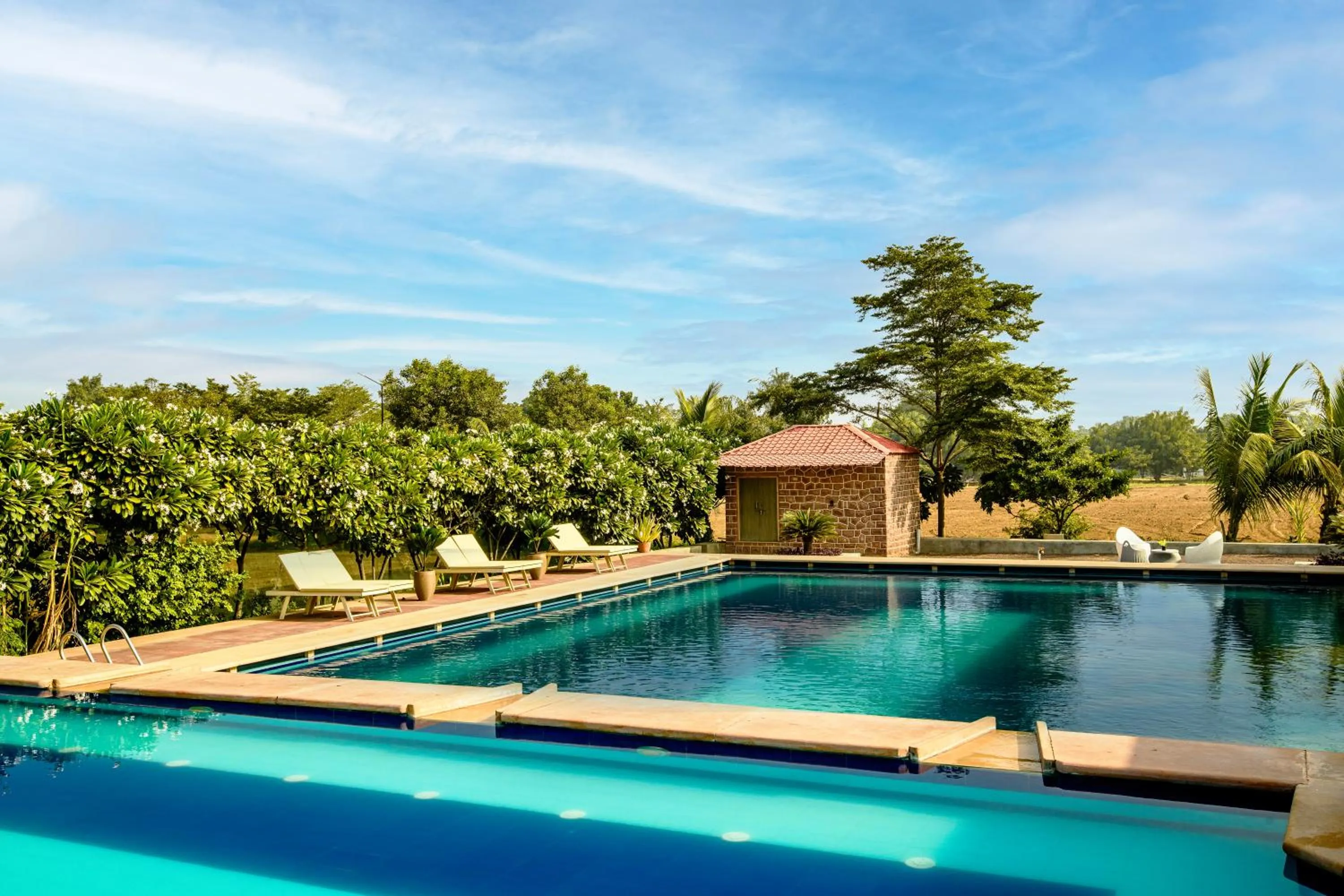 Garden view in Deora Resort and Hotel