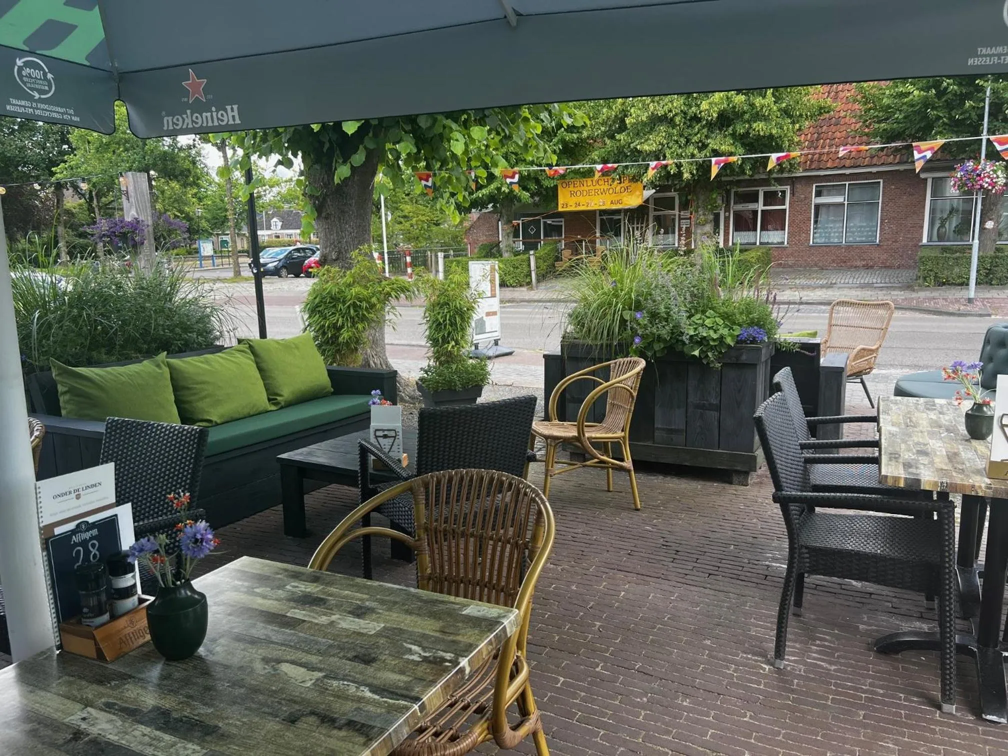 Balcony/Terrace in Hotel Onder De Linden
