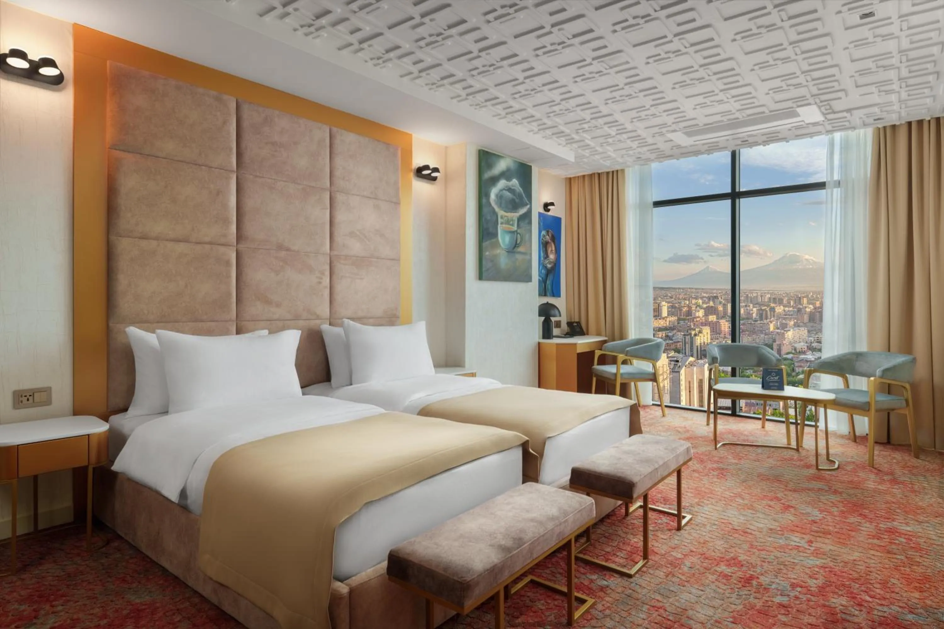 Photo of the whole room, Bed in Carat Hotel Yerevan