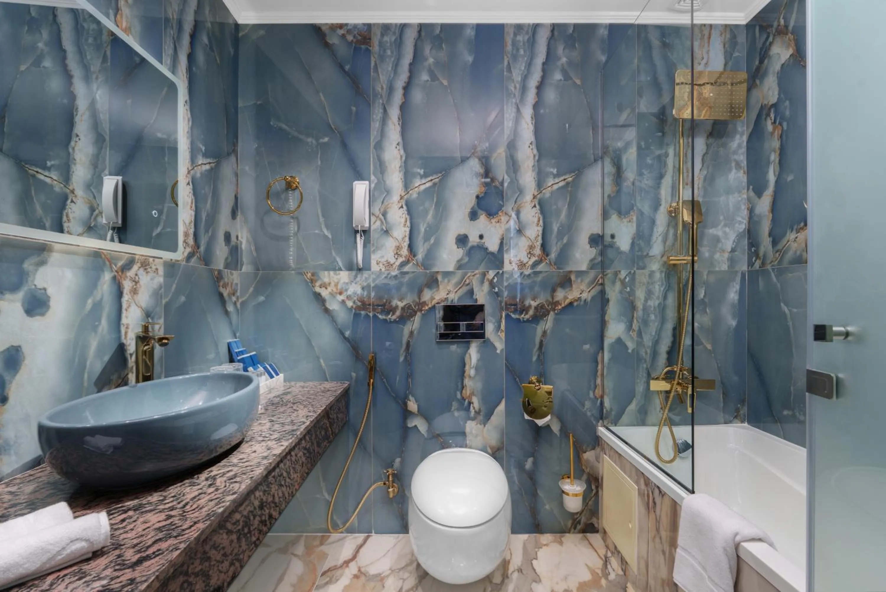 Toilet in Carat Hotel Yerevan