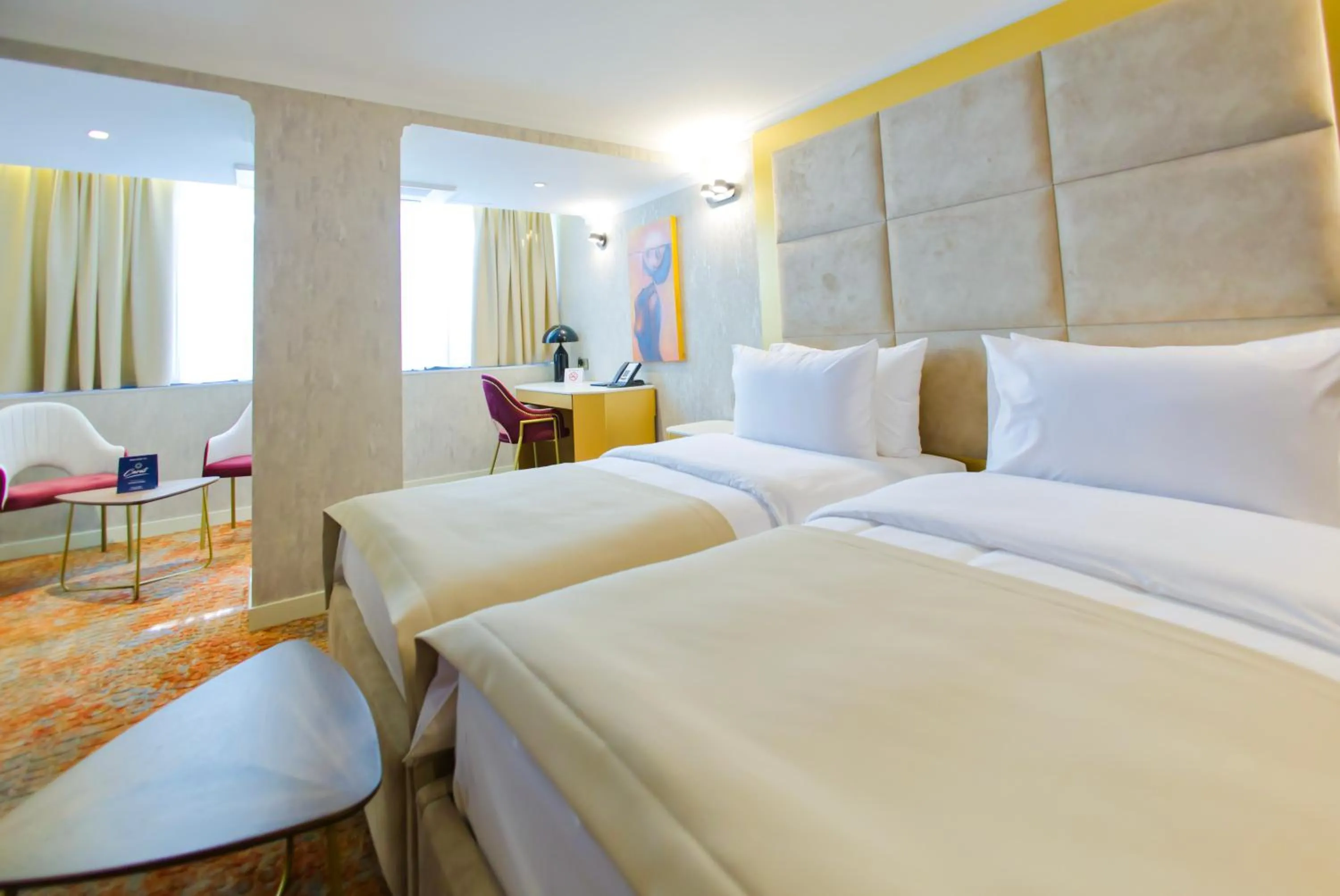 Bedroom, Bed in Carat Hotel Yerevan