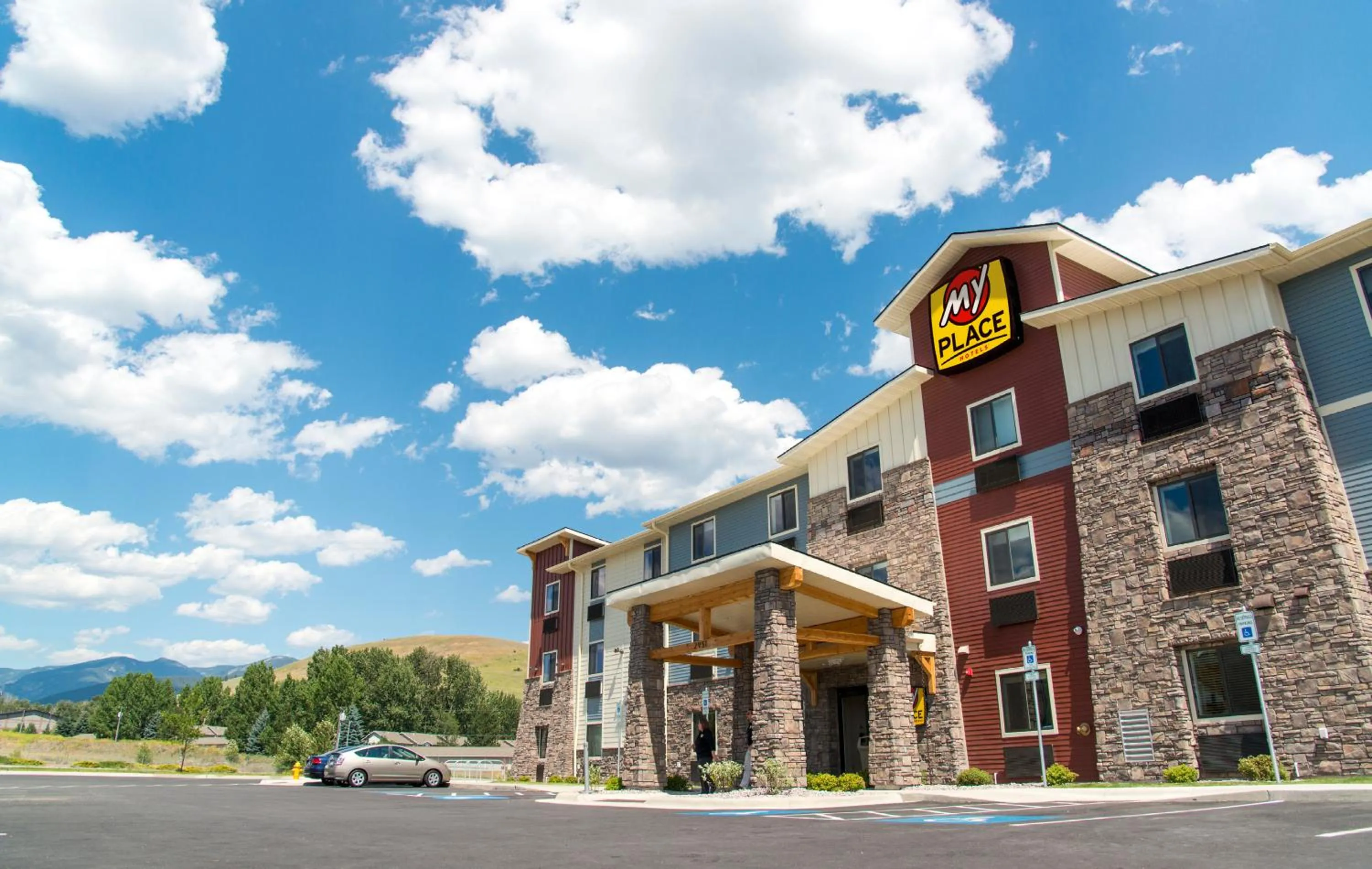 Property building in My Place Hotel-Missoula, MT