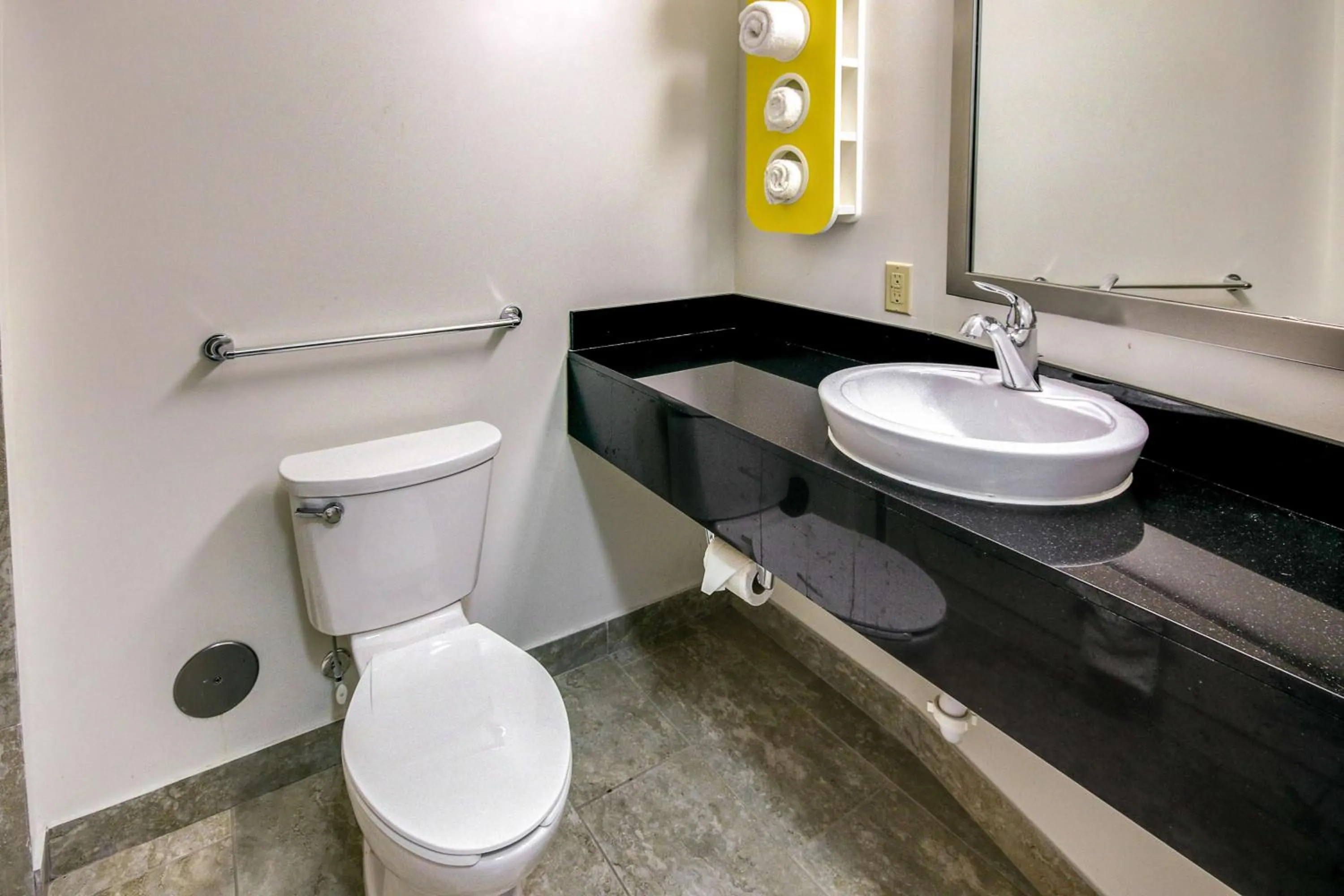 Toilet in Motel 6-Allentown, PA