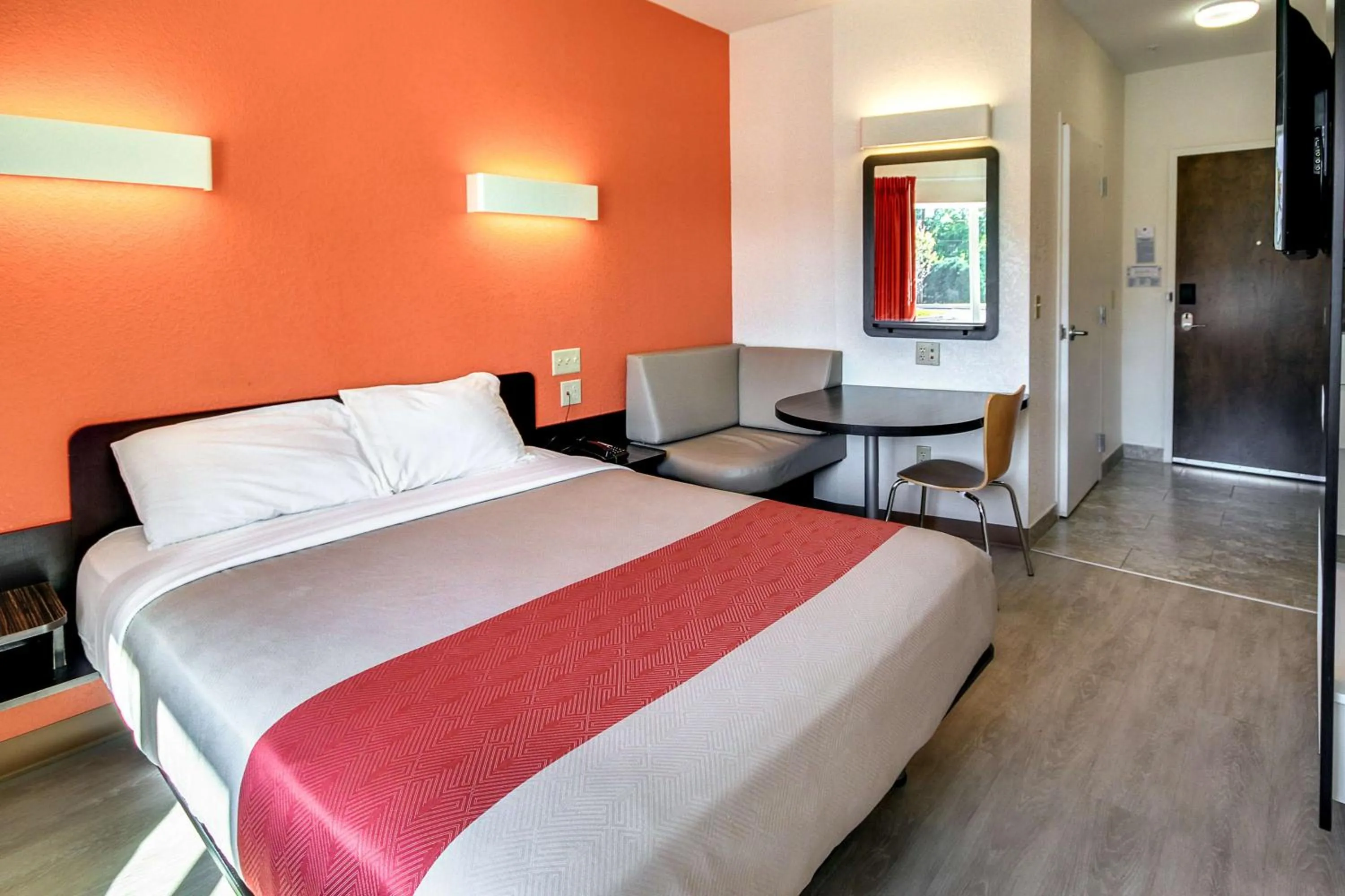 Bed in Motel 6-Allentown, PA