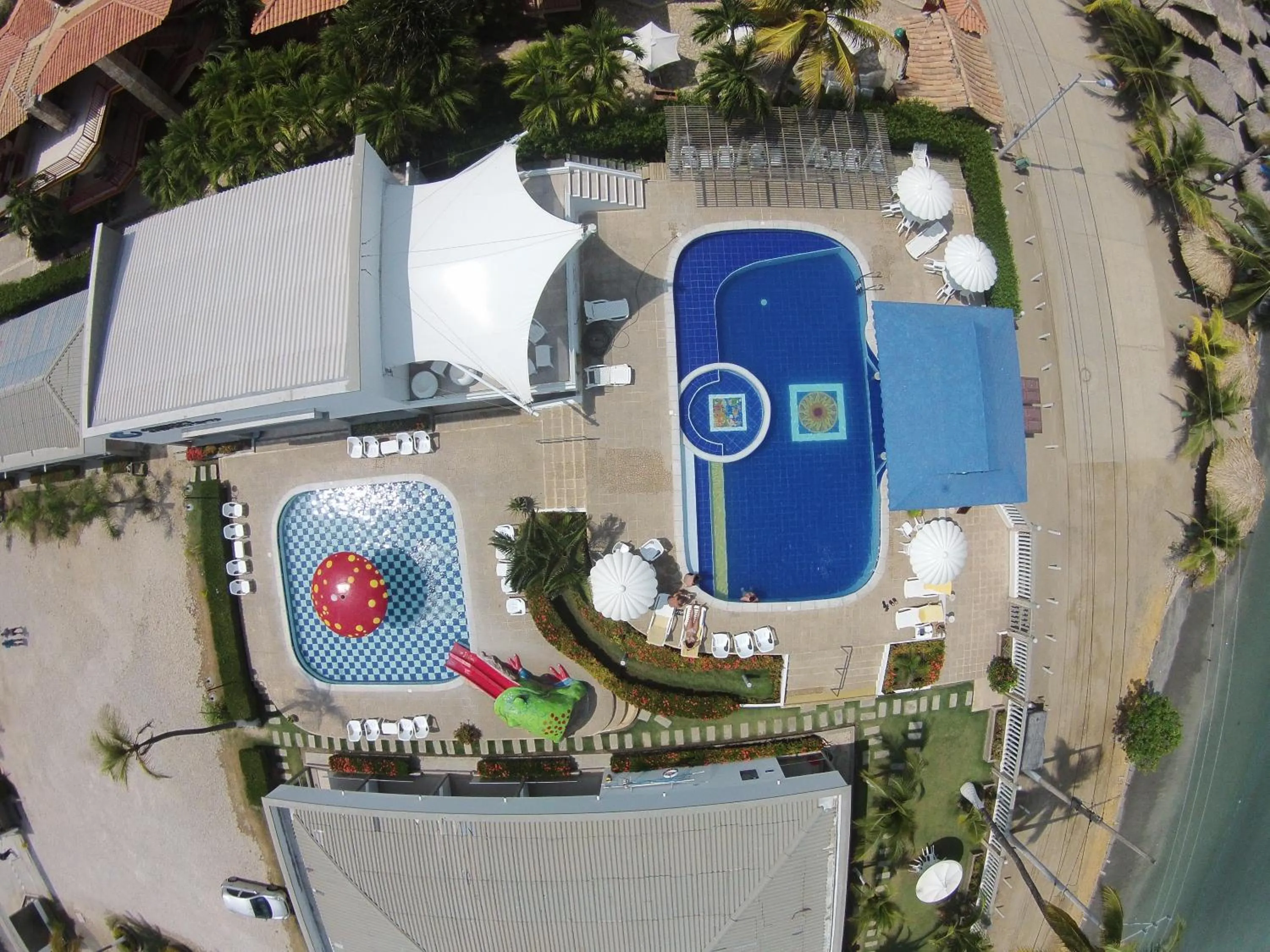 Bird's eye view in Hotel La Fragata