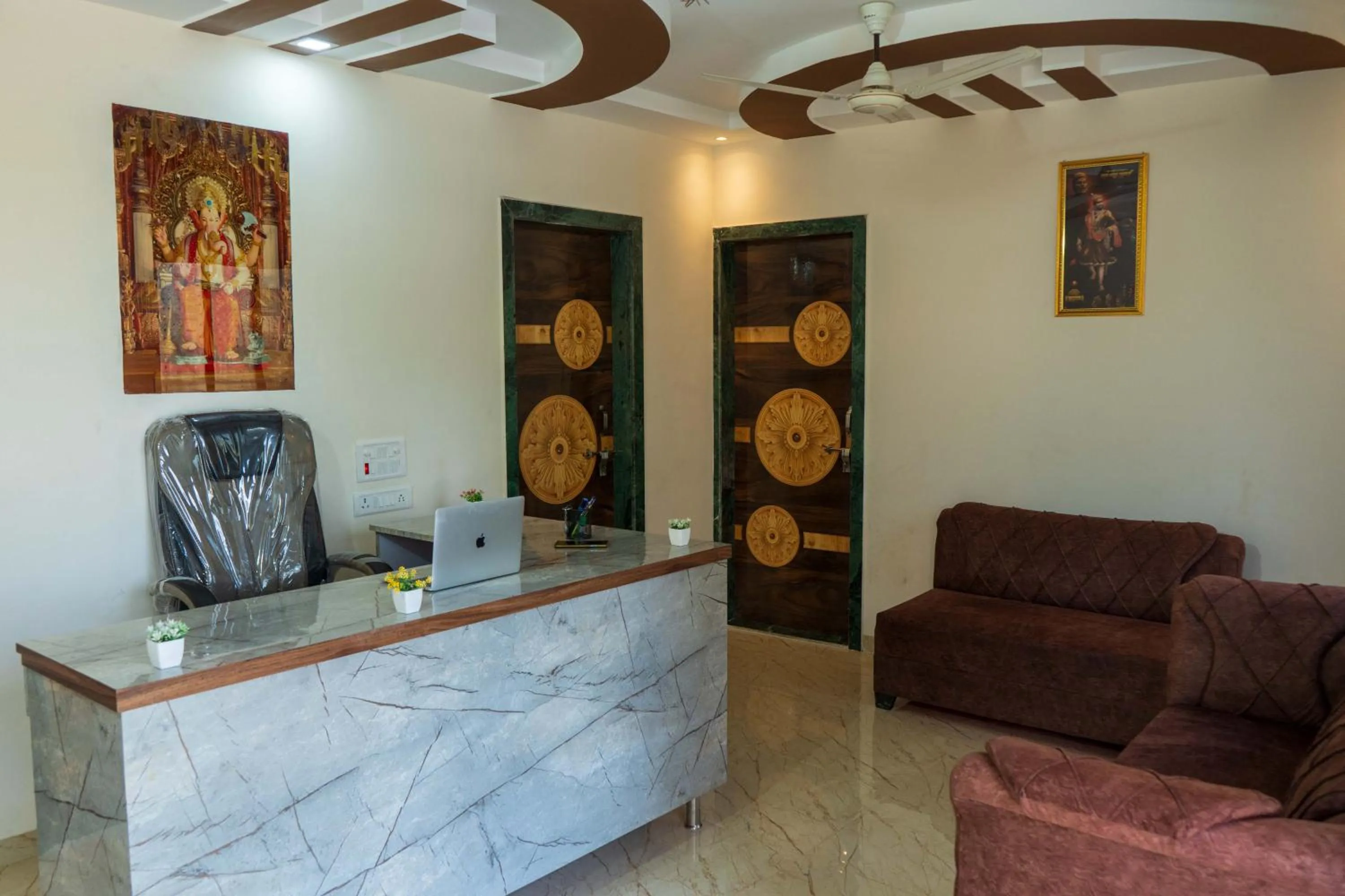 Lobby or reception in Anandvan