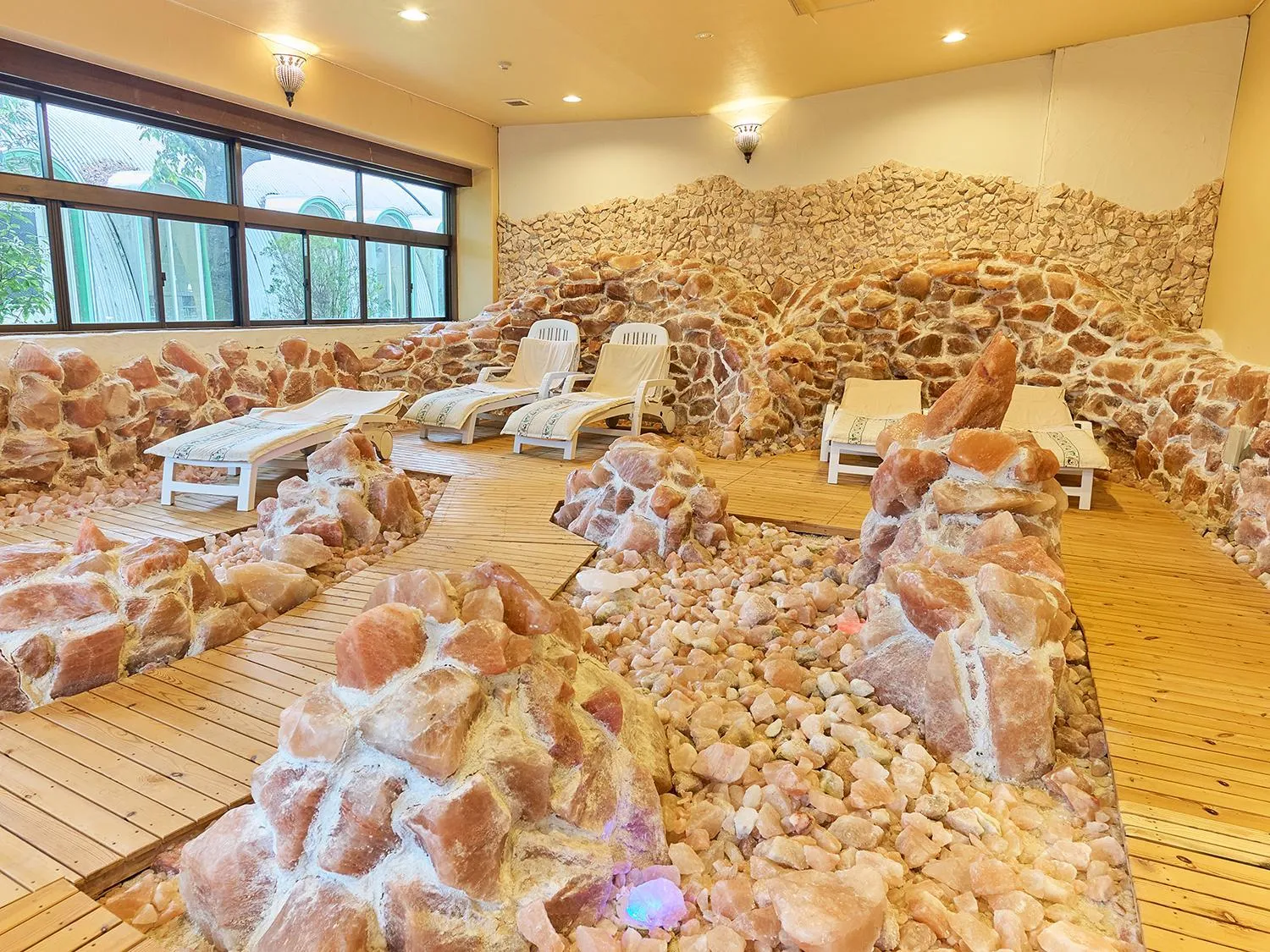 Spa and wellness centre/facilities in Aso Farm Land