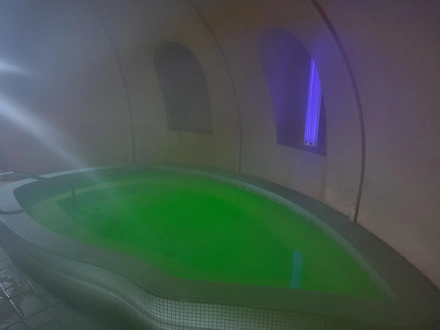 Open Air Bath in Aso Farm Land