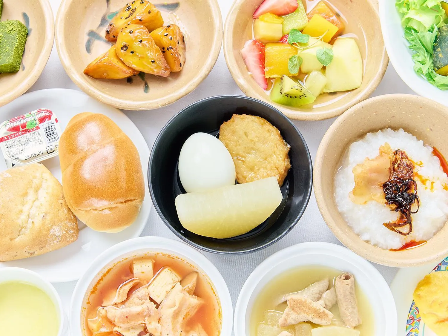 Breakfast in Aso Farm Land