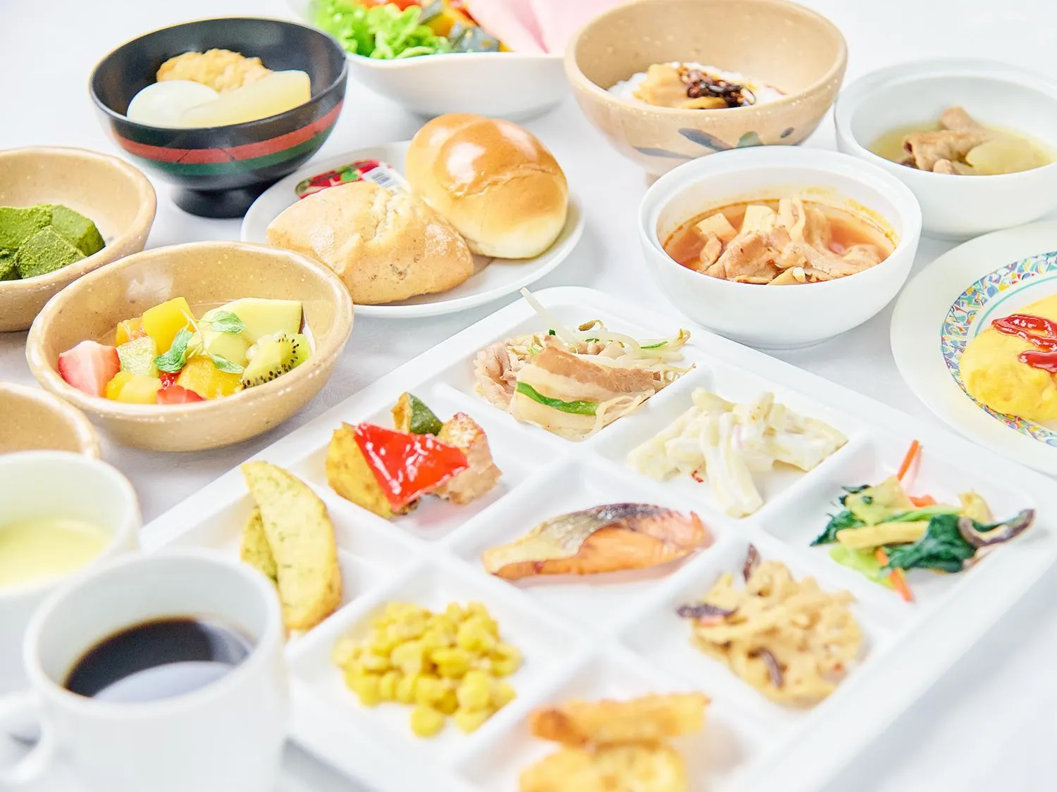 Breakfast in Aso Farm Land