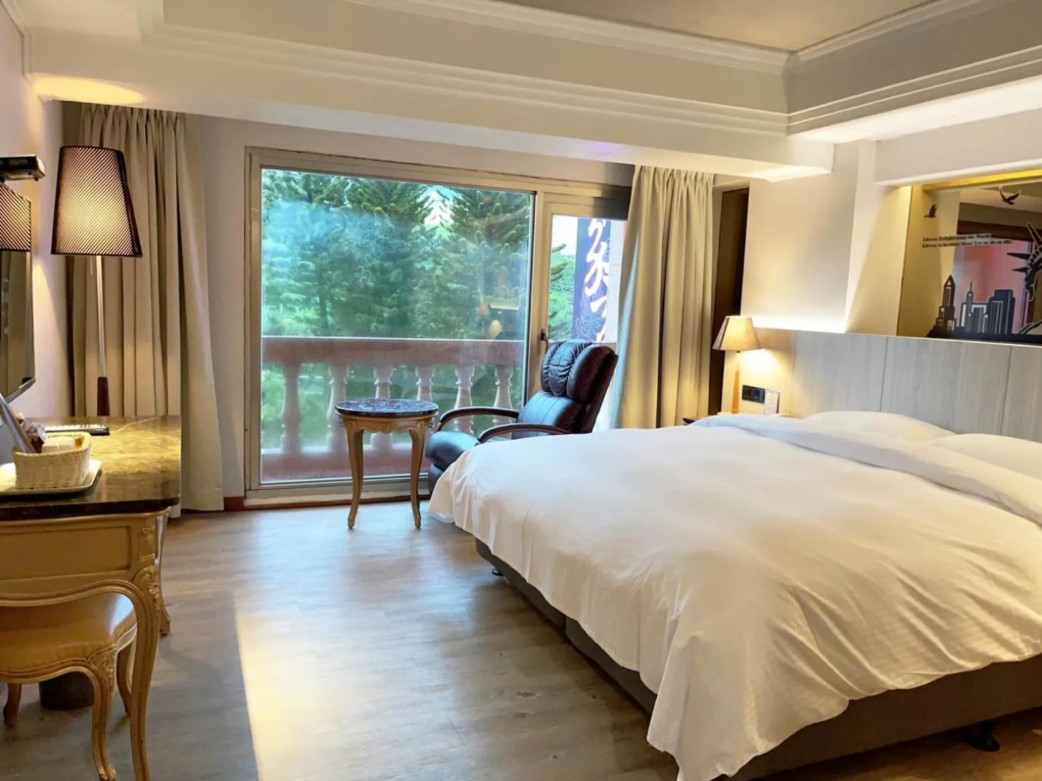 Bed in JBG Hotspring Resort Hotel
