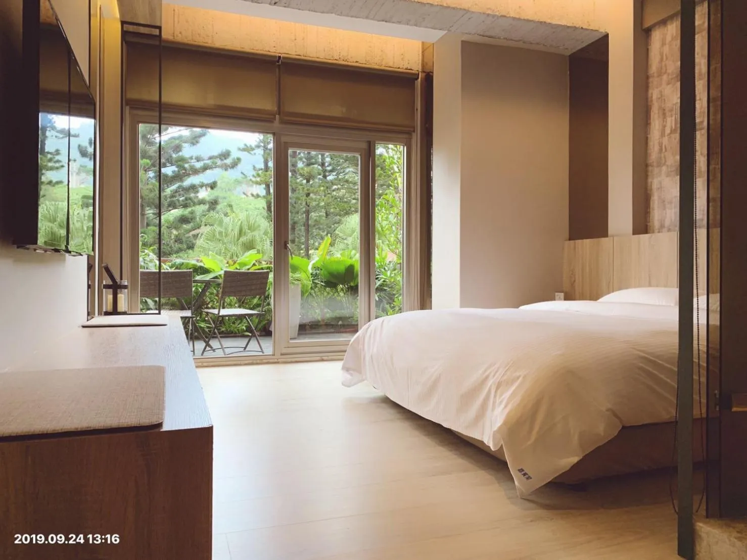 Bed in JBG Hotspring Resort Hotel