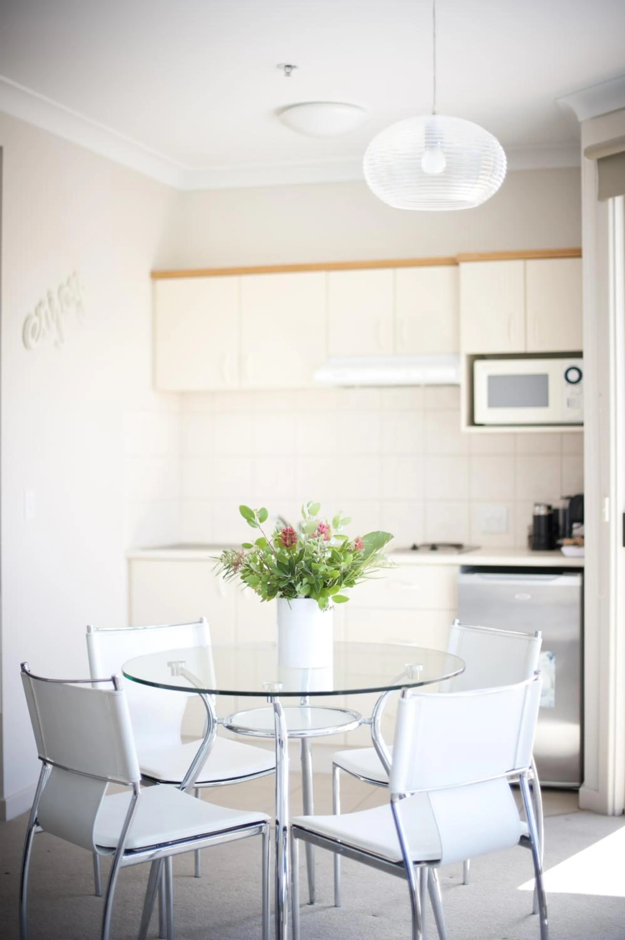 Kitchen or kitchenette in The Bluff Resort Apartments