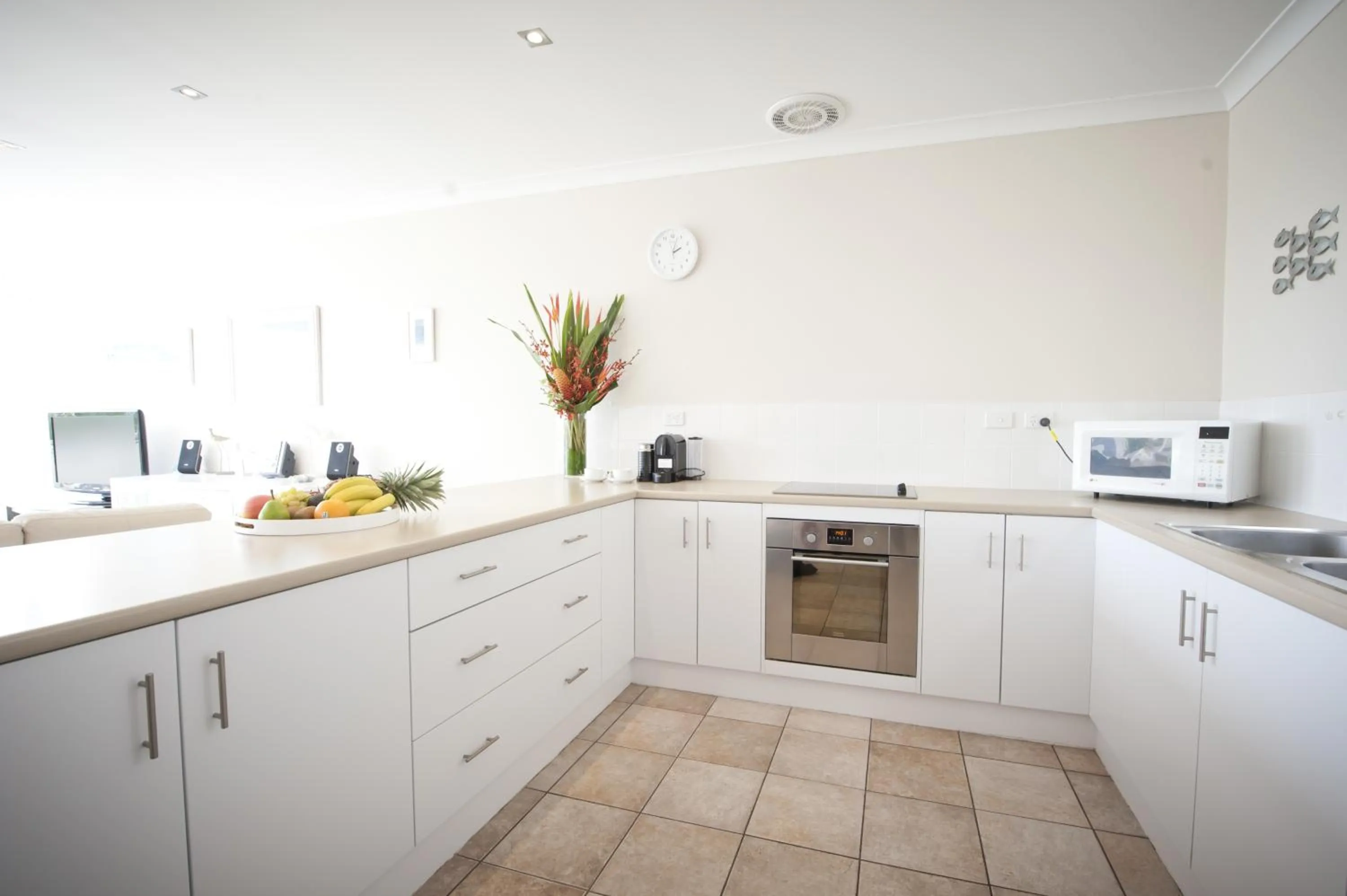 Kitchen or kitchenette in The Bluff Resort Apartments