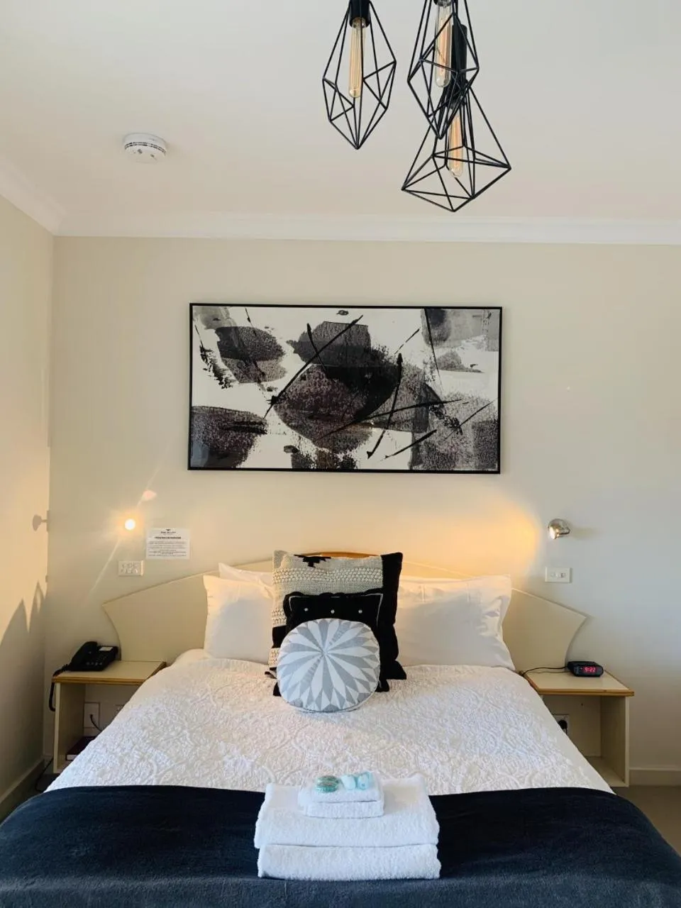 Bed in The Bluff Resort Apartments