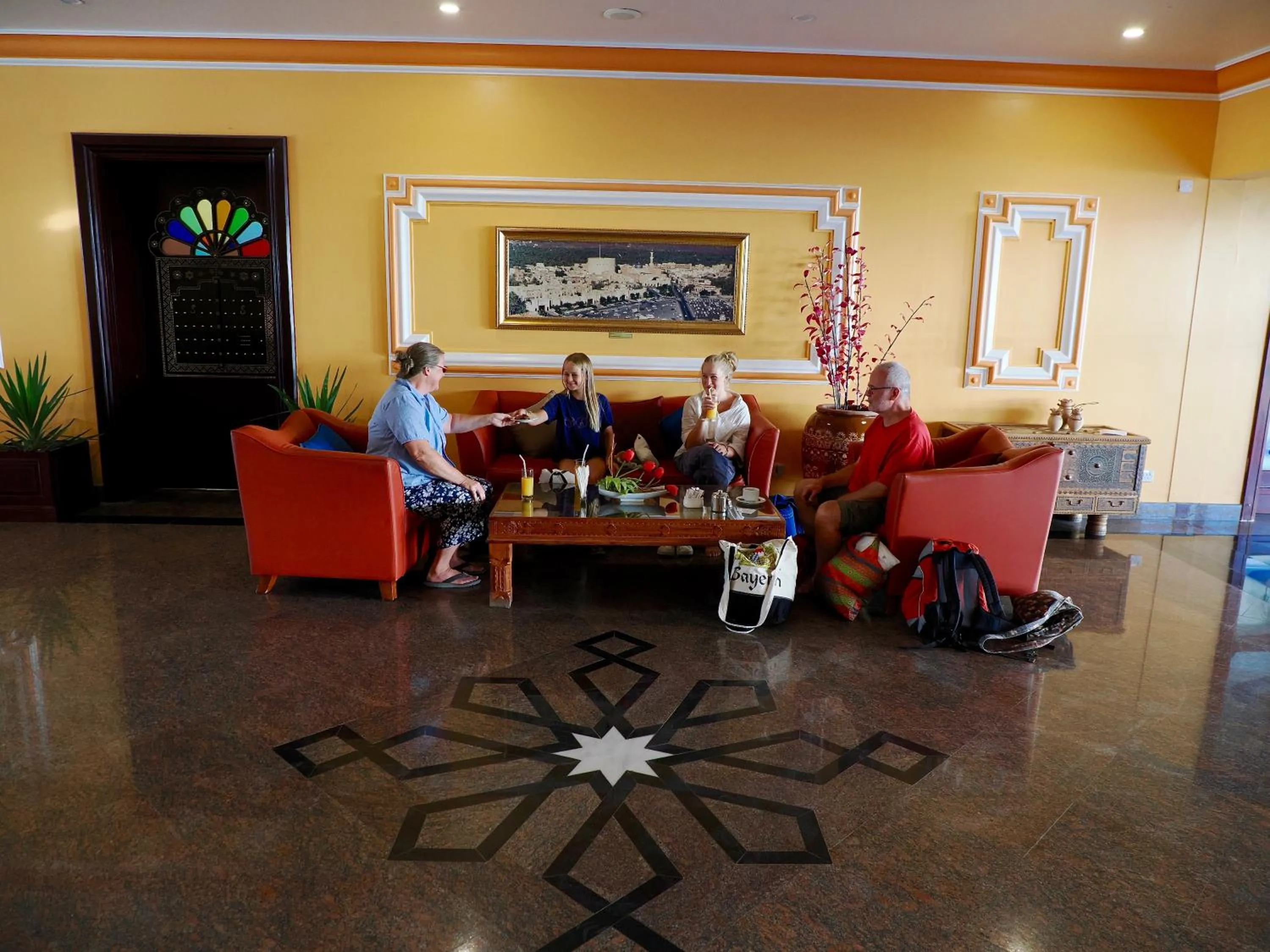 Living room in Falaj Daris Hotel