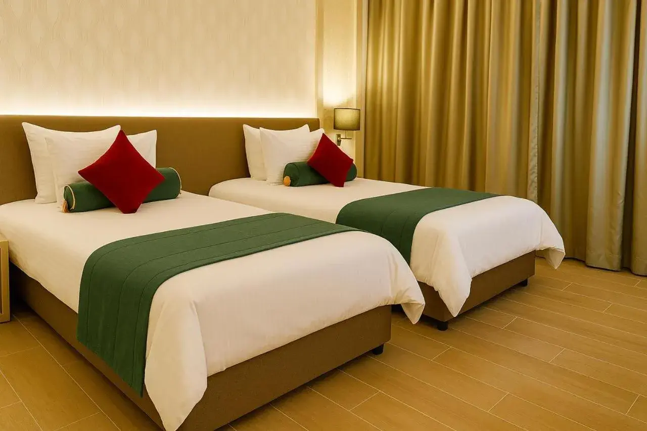 Standard Twin Room in Falaj Daris Hotel Standard Twin Room in Falaj Daris Hotel