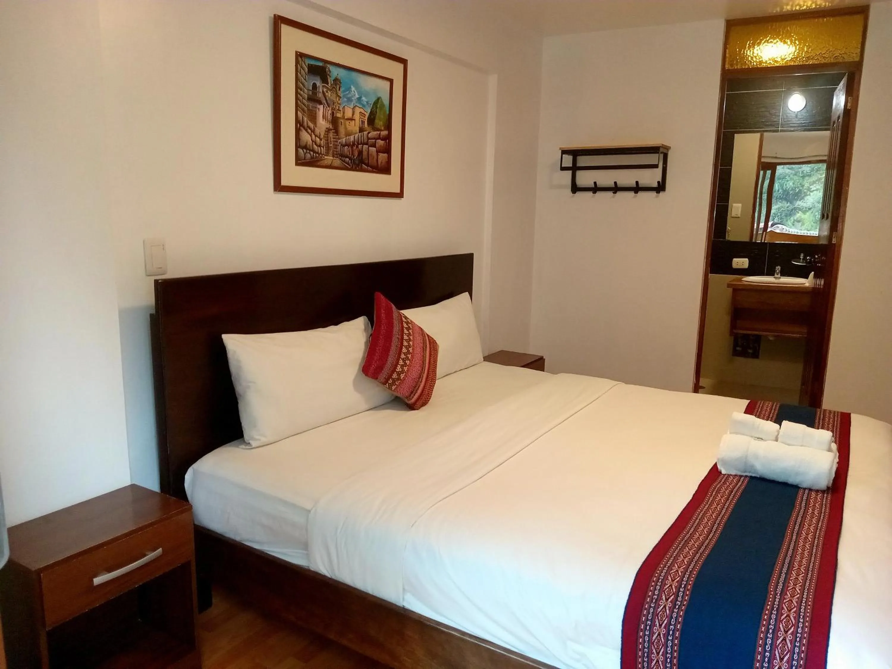 Bed in El Quetzal MachuPicchu