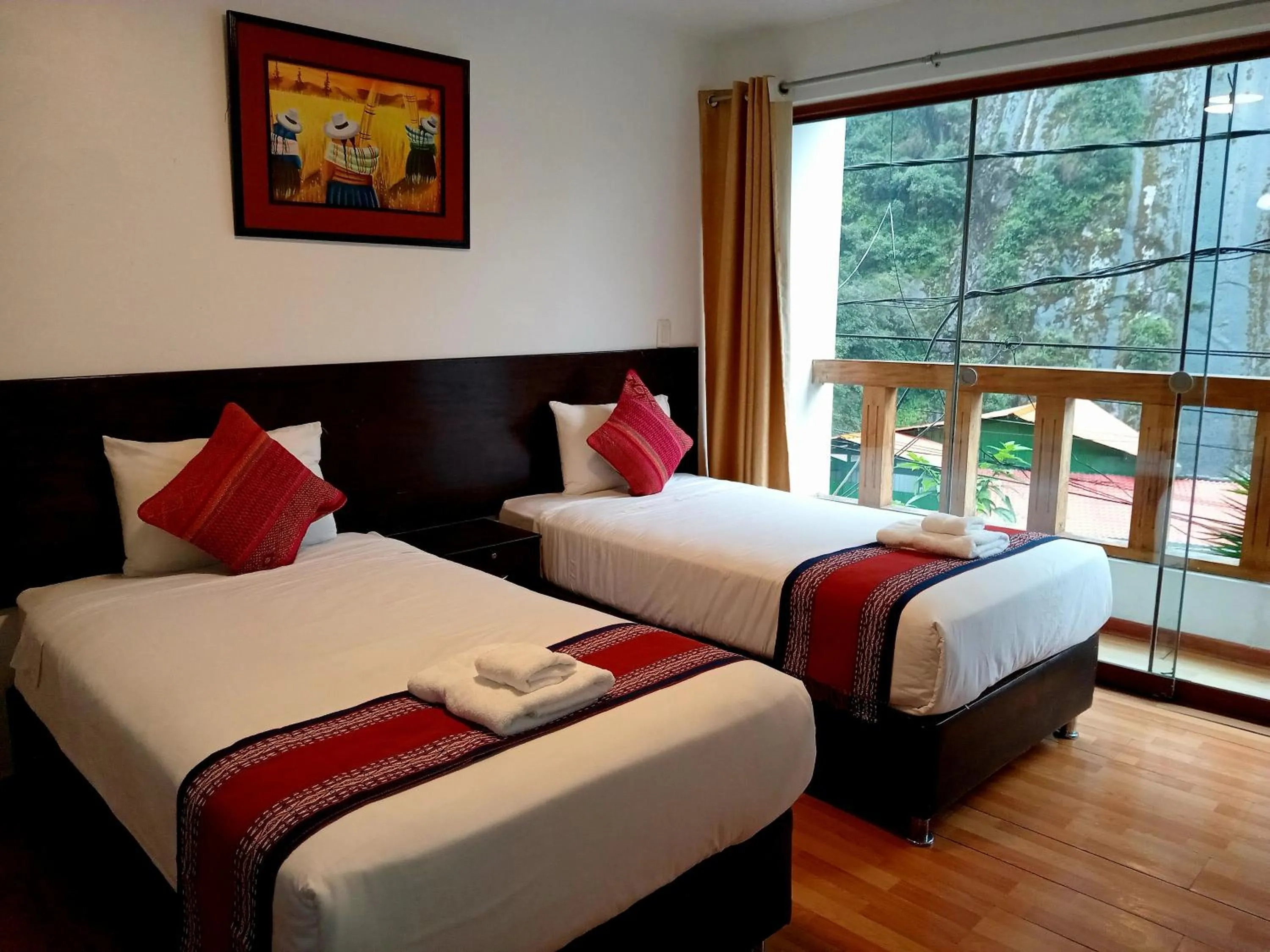 Bed in El Quetzal MachuPicchu