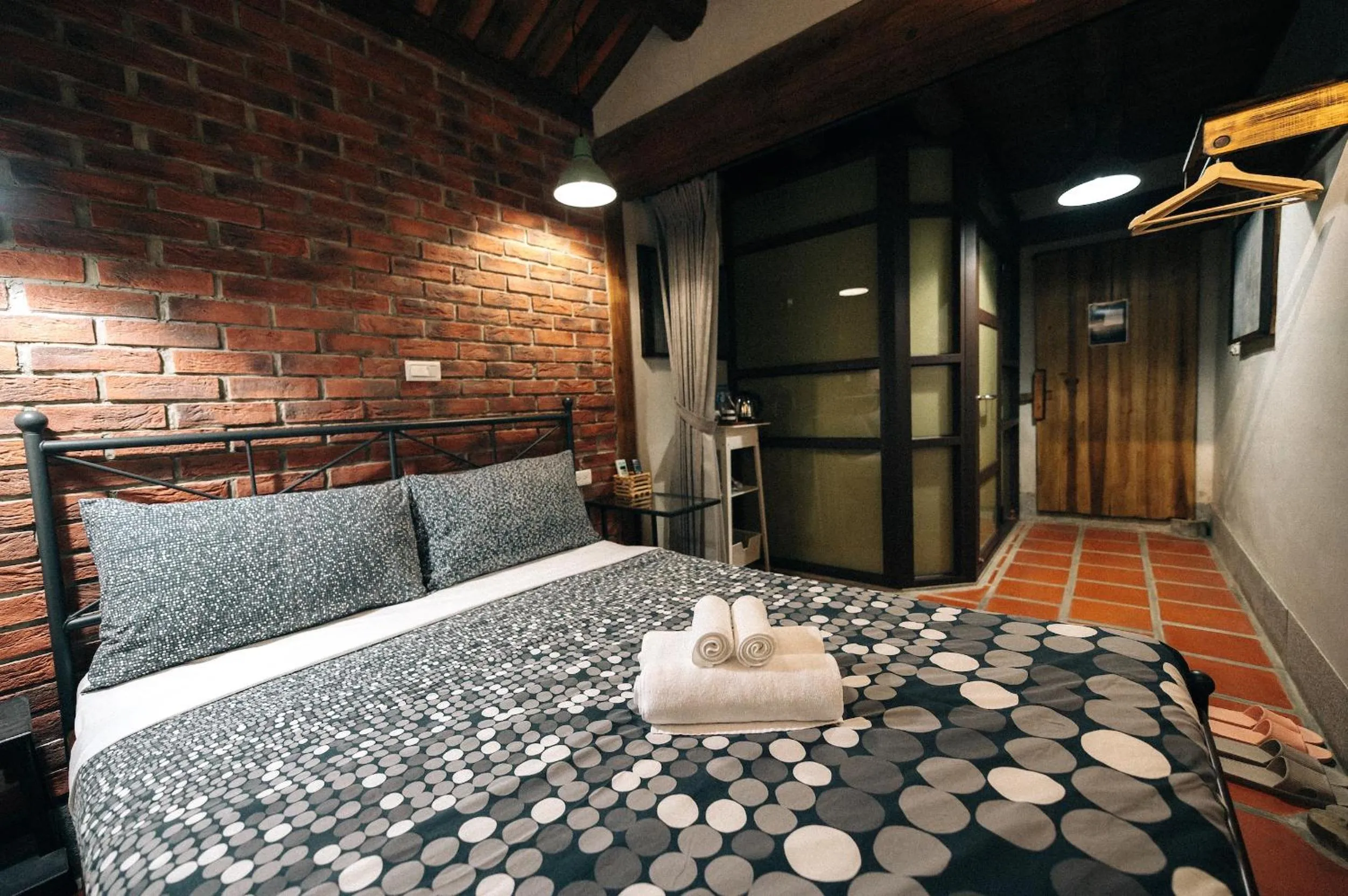 Bed in Kinba Guest House