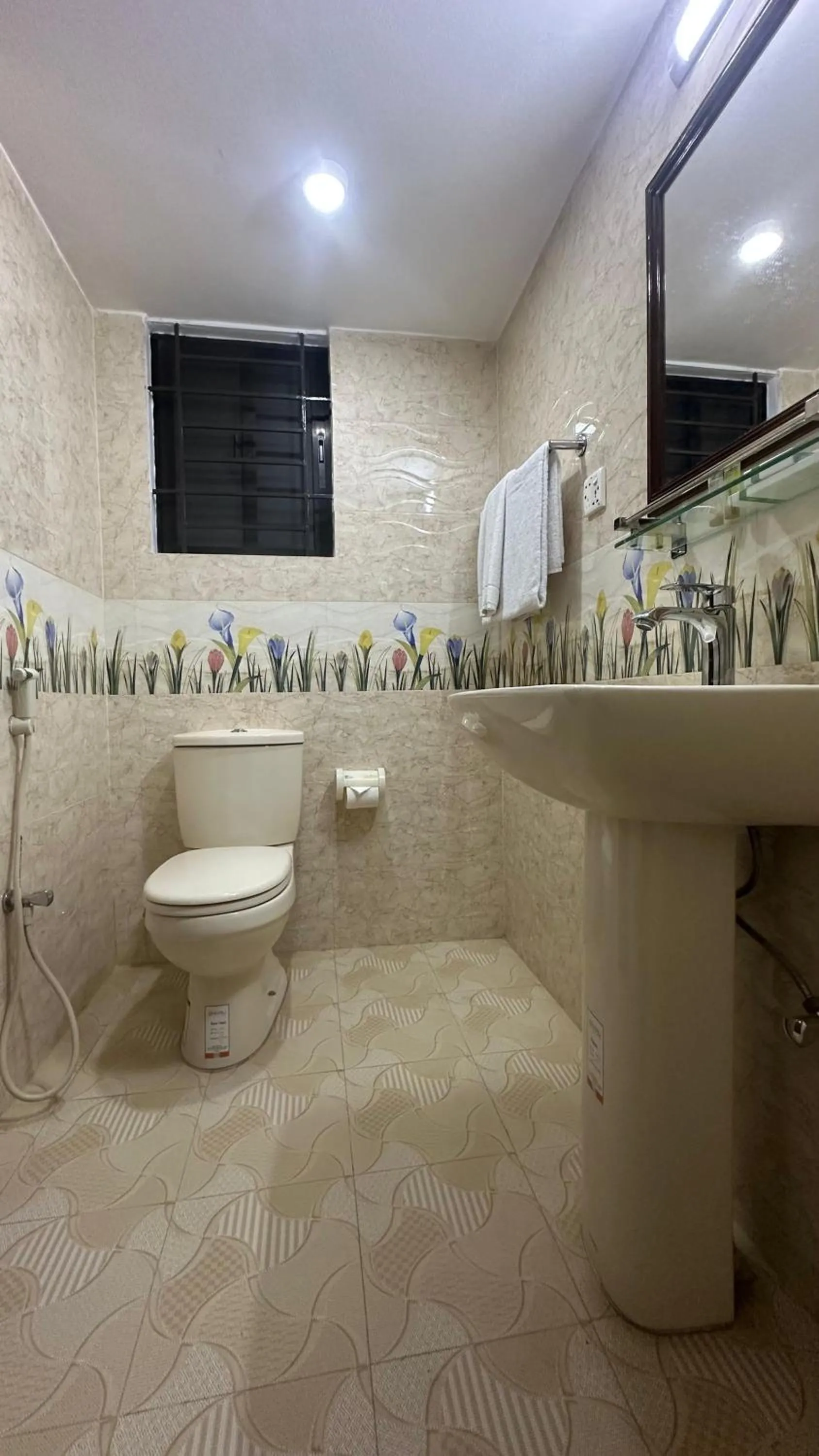 Toilet in Royal Regent Suites Dhaka