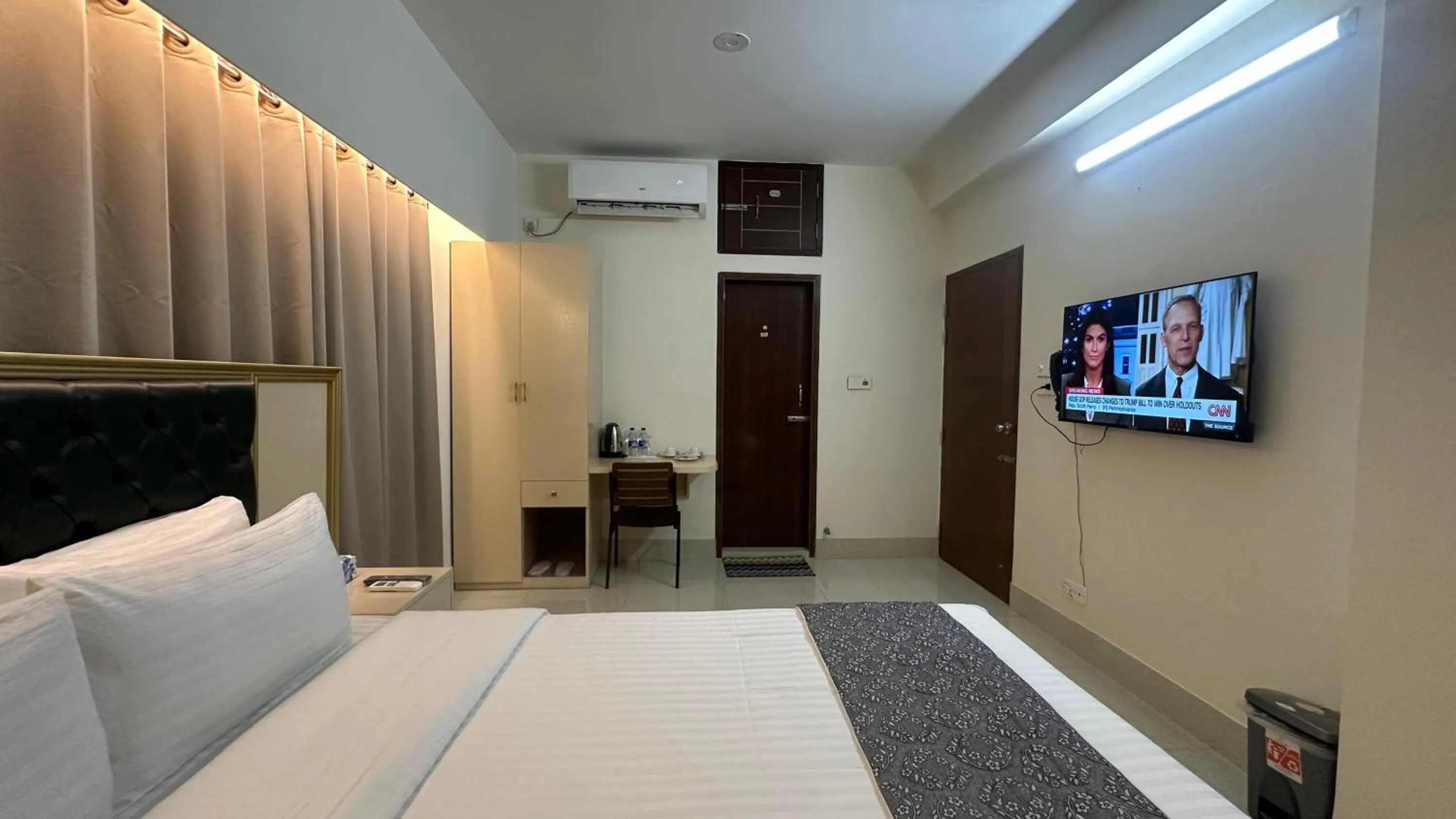 TV and multimedia, Bed in Royal Regent Suites Dhaka