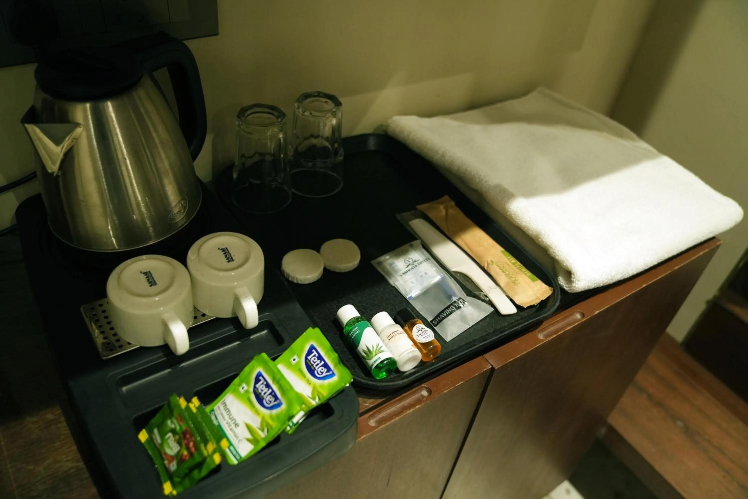 Coffee/tea facilities in Hotel Yashoda