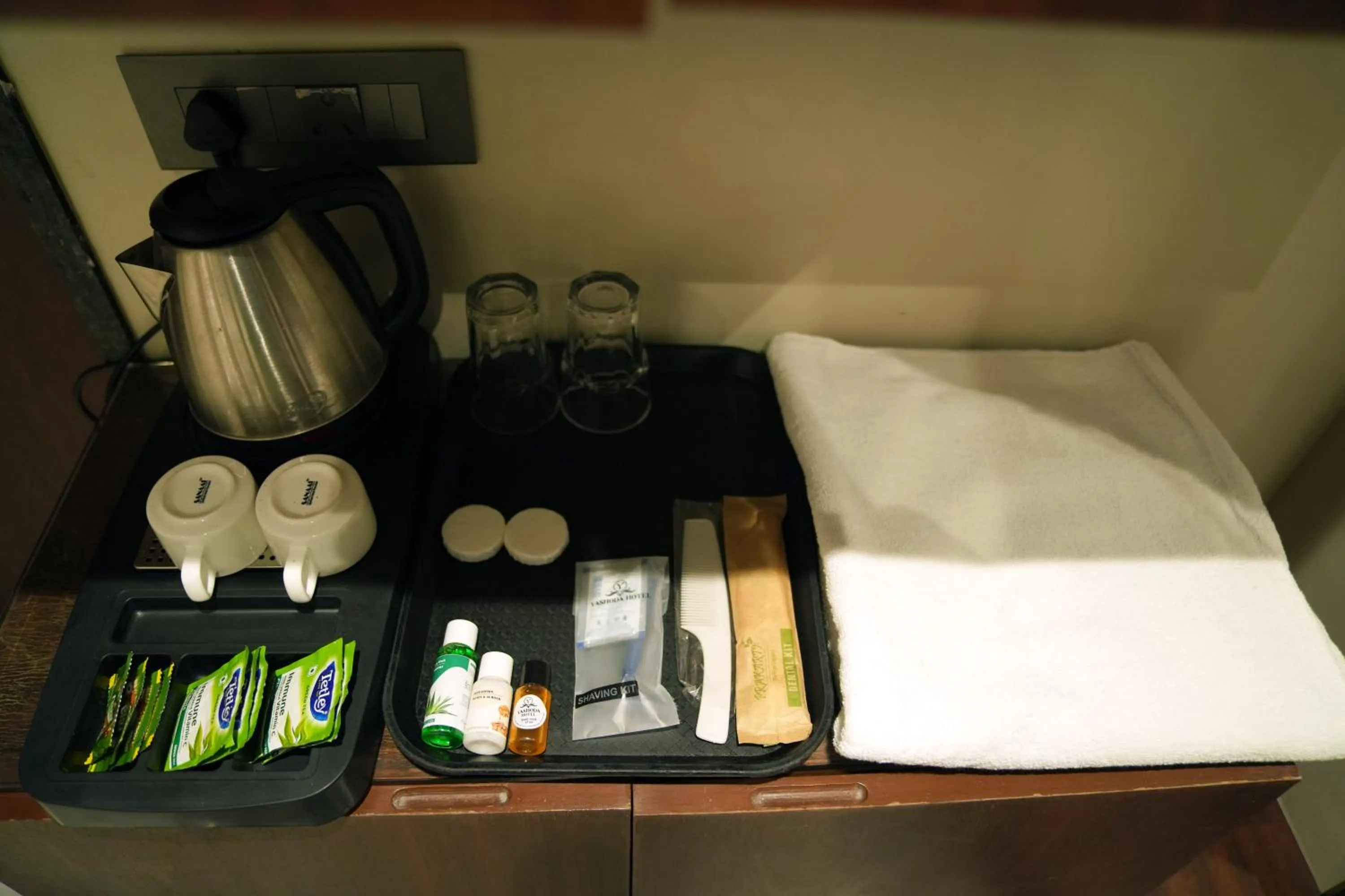Coffee/tea facilities in Hotel Yashoda