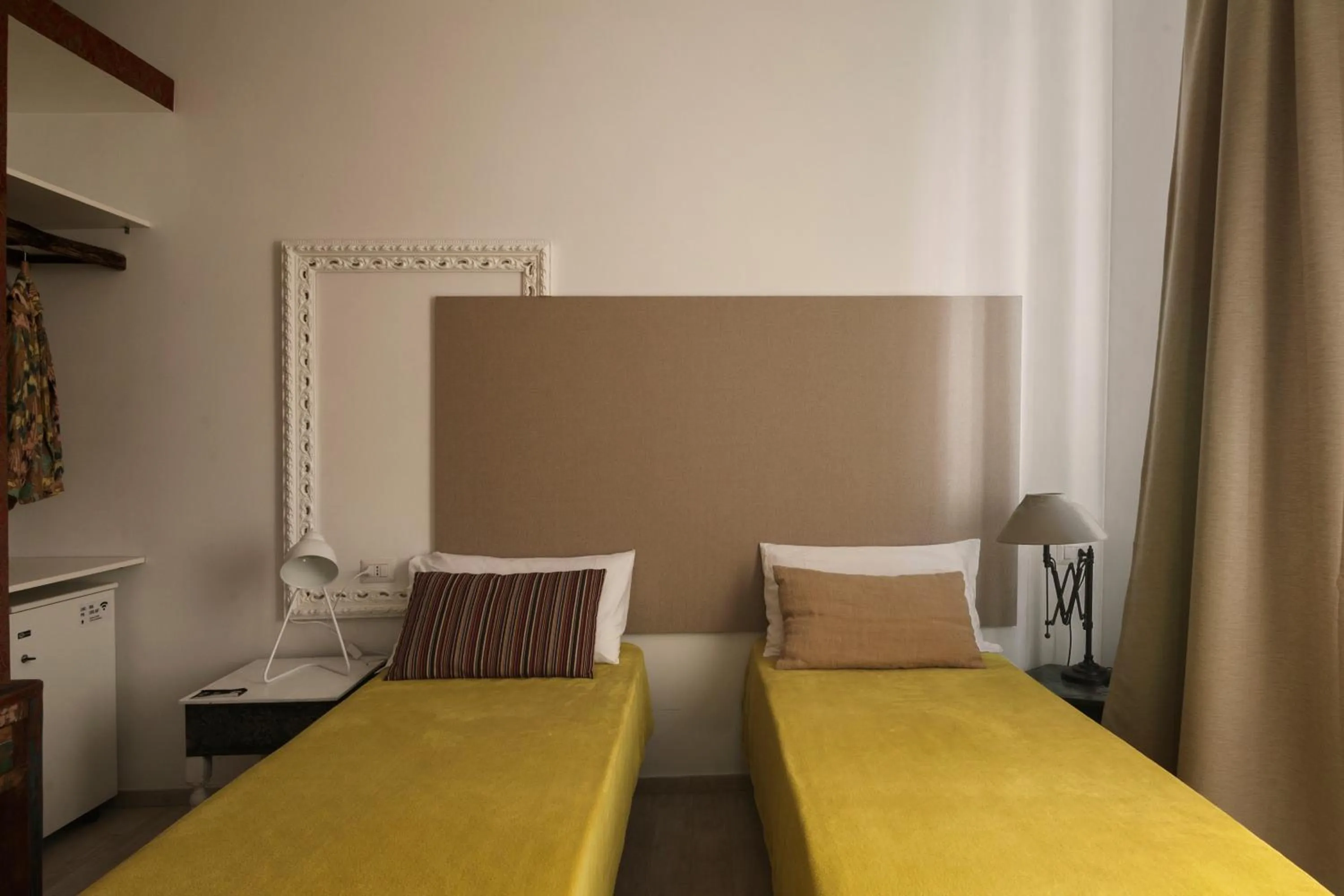 Photo of the whole room, Bed in Room of Arts